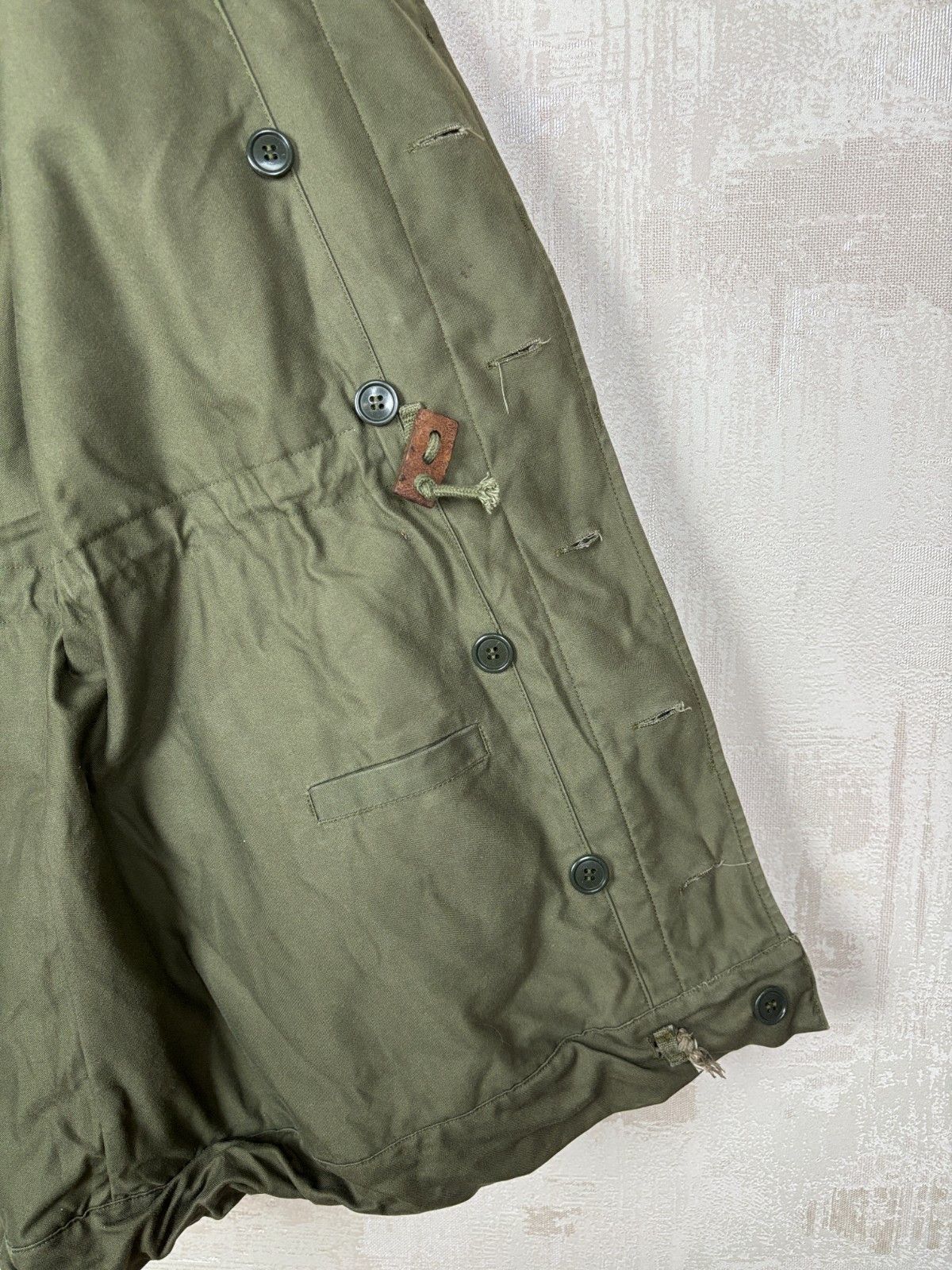 Vintage Vintage Dutch Army Field Jacket 1977 Military Utility Jacket Size US M / EU 48-50 / 2 - 17 Thumbnail