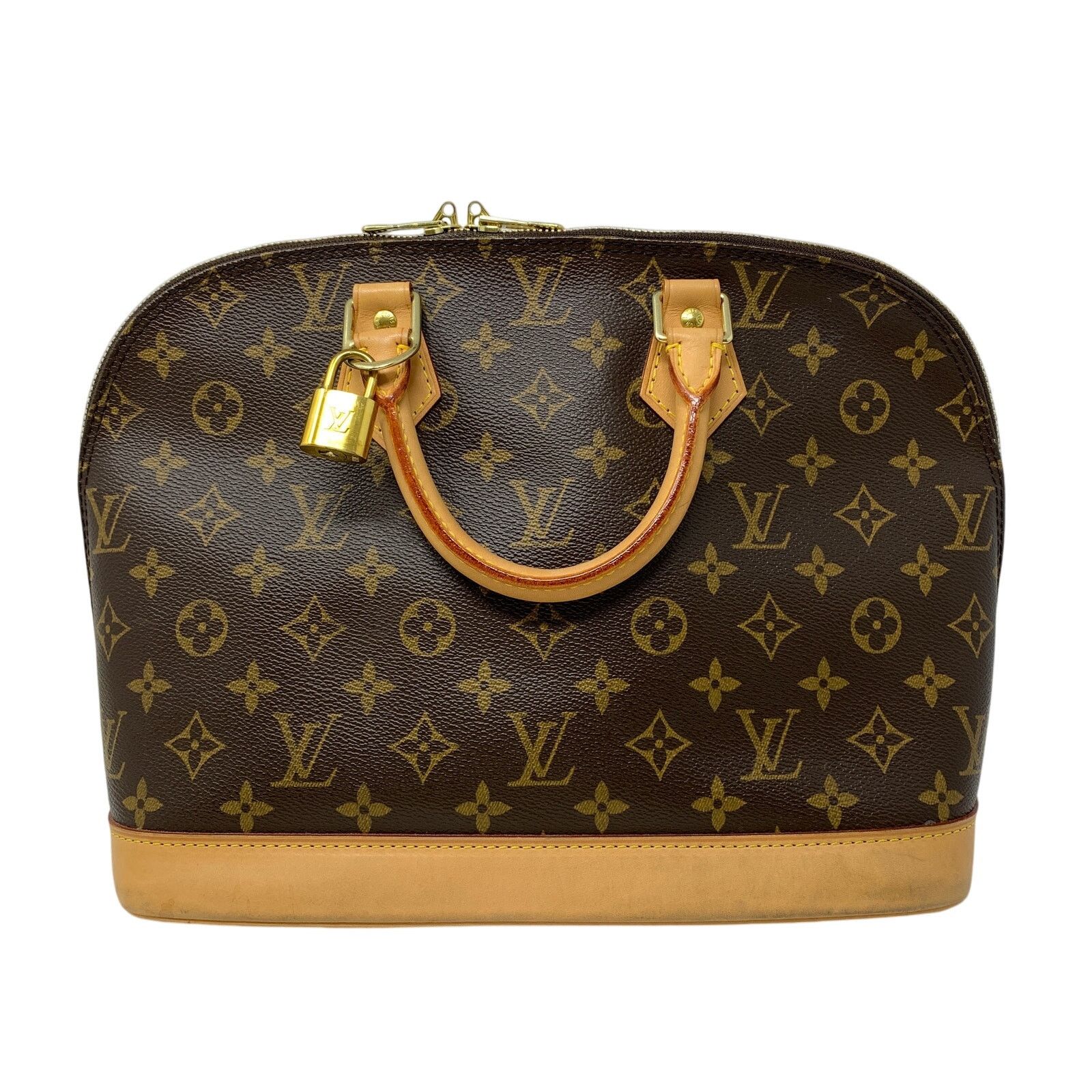 Louis Vuitton VTG Louis Vuitton Alma Handbag Monogram Canvas Made In USA Size ONE SIZE - 1 Thumbnail