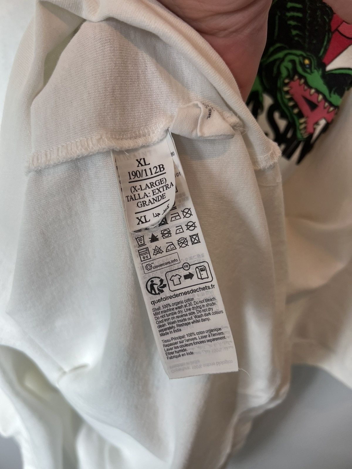 Allsaints Vintage streetwear y2k sk8 Allsaints Alligator Crocodile Tee Size US XL / EU 56 / 4 - 7 Thumbnail