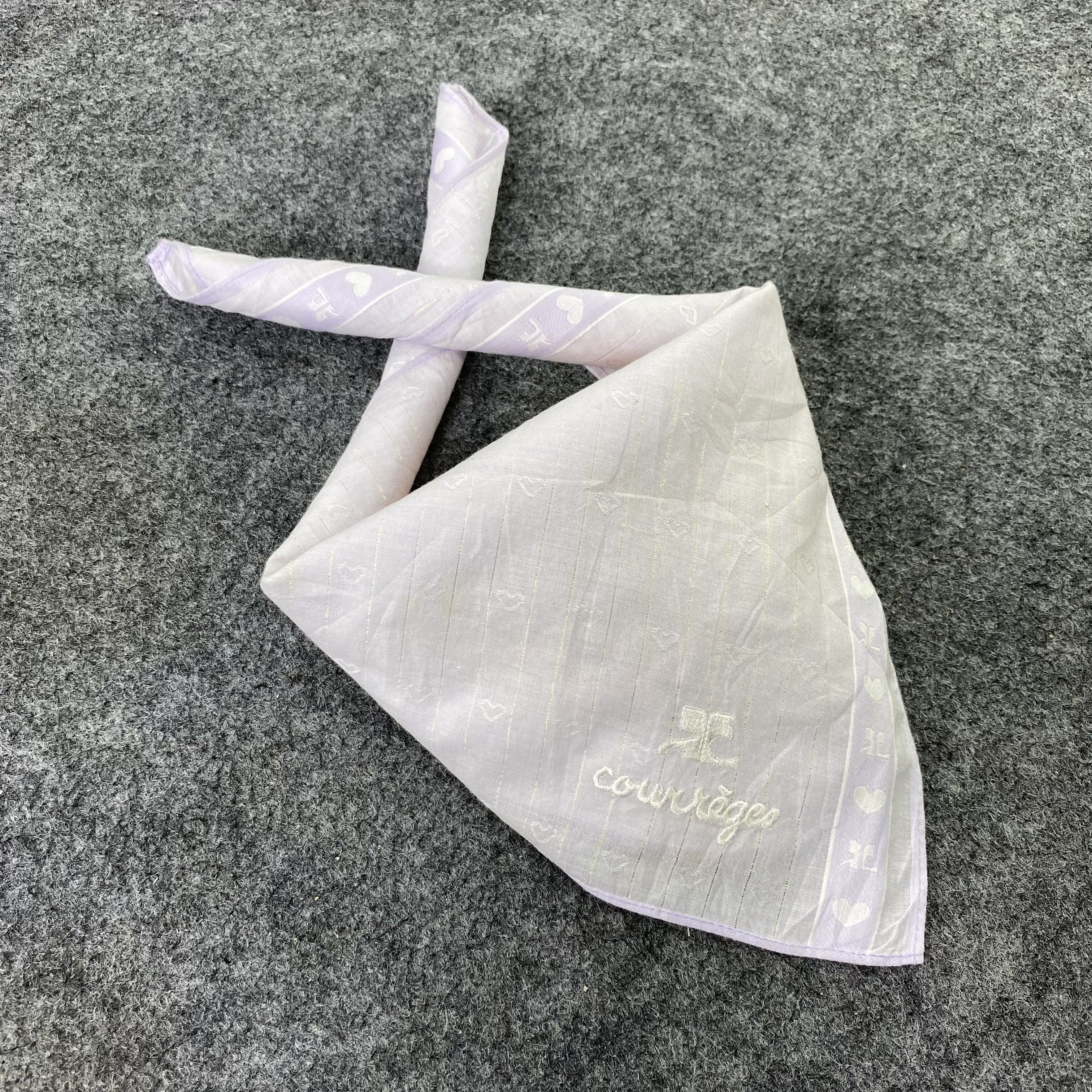 Courreges Courreges Handkerchief / Neckerchief / Bandana-B496 Size ONE SIZE - 1 Thumbnail
