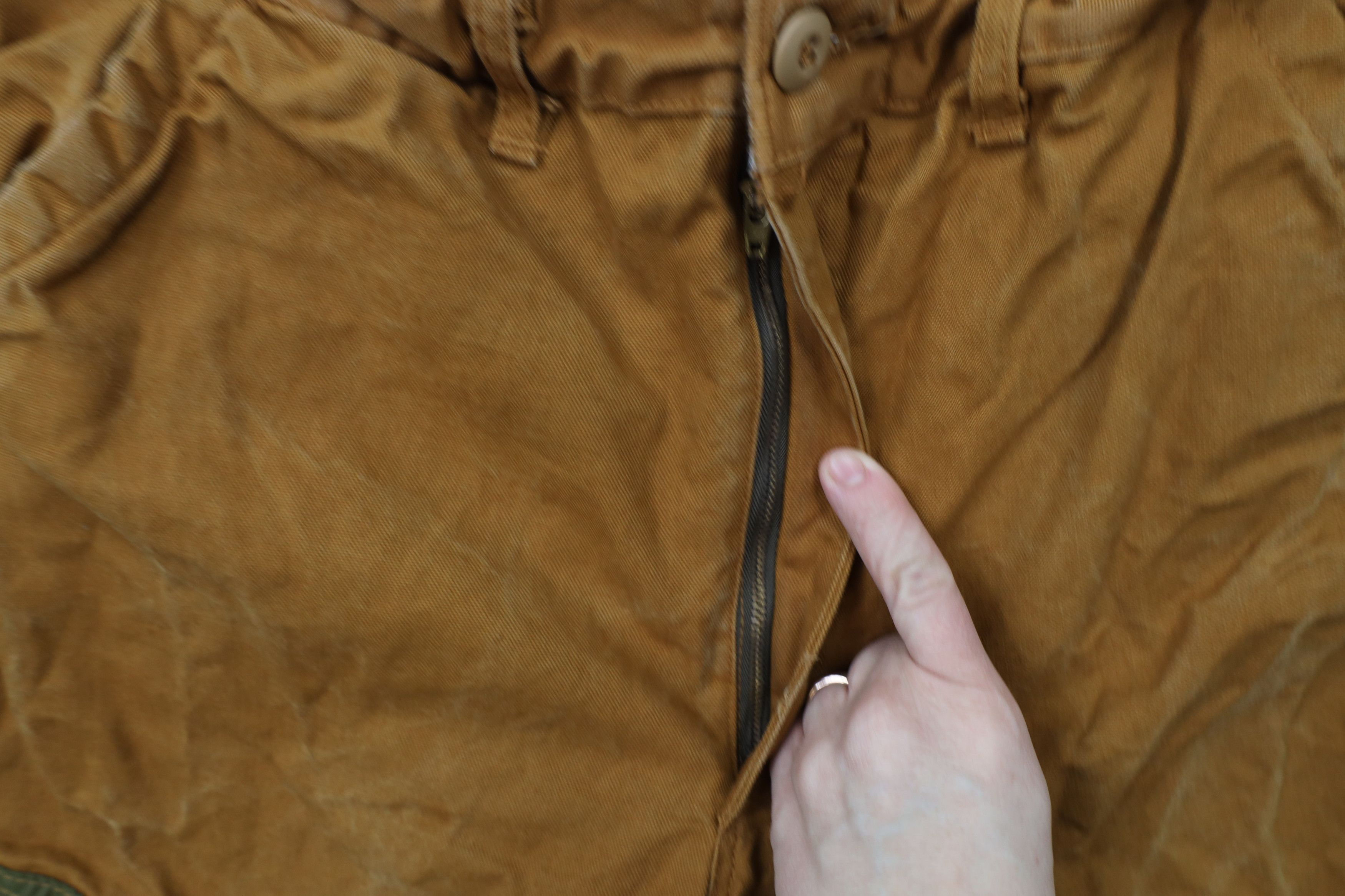 Vintage Vintage 70s Streetwear Wide Leg Field Brush Pants USA Size US 32 / EU 48 - 6 Thumbnail