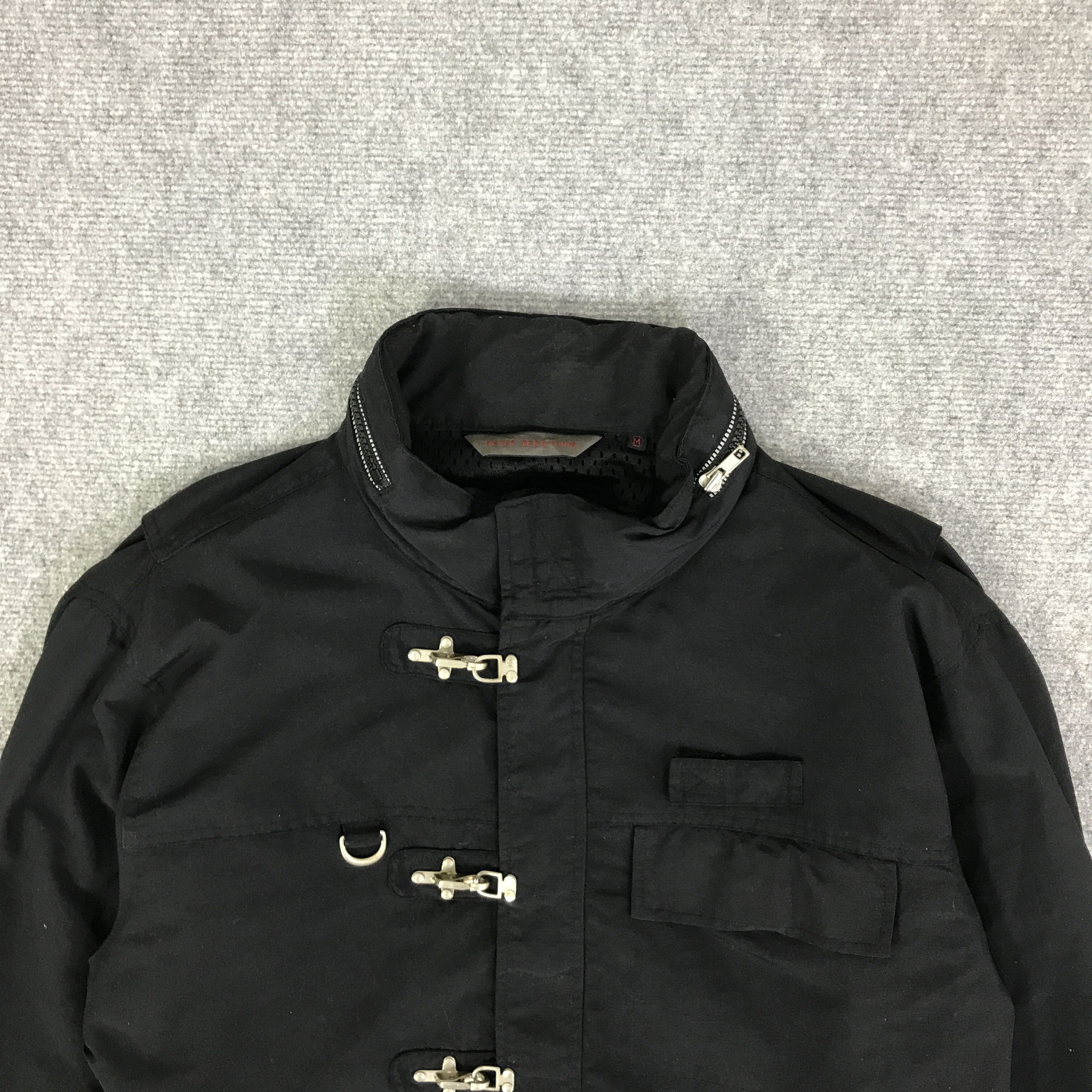 Japanese Brand NEVER SEEN THING JAPAN DESIGN PUNK JACKET K81B3 Size US M / EU 48-50 / 2 - 2 Thumbnail