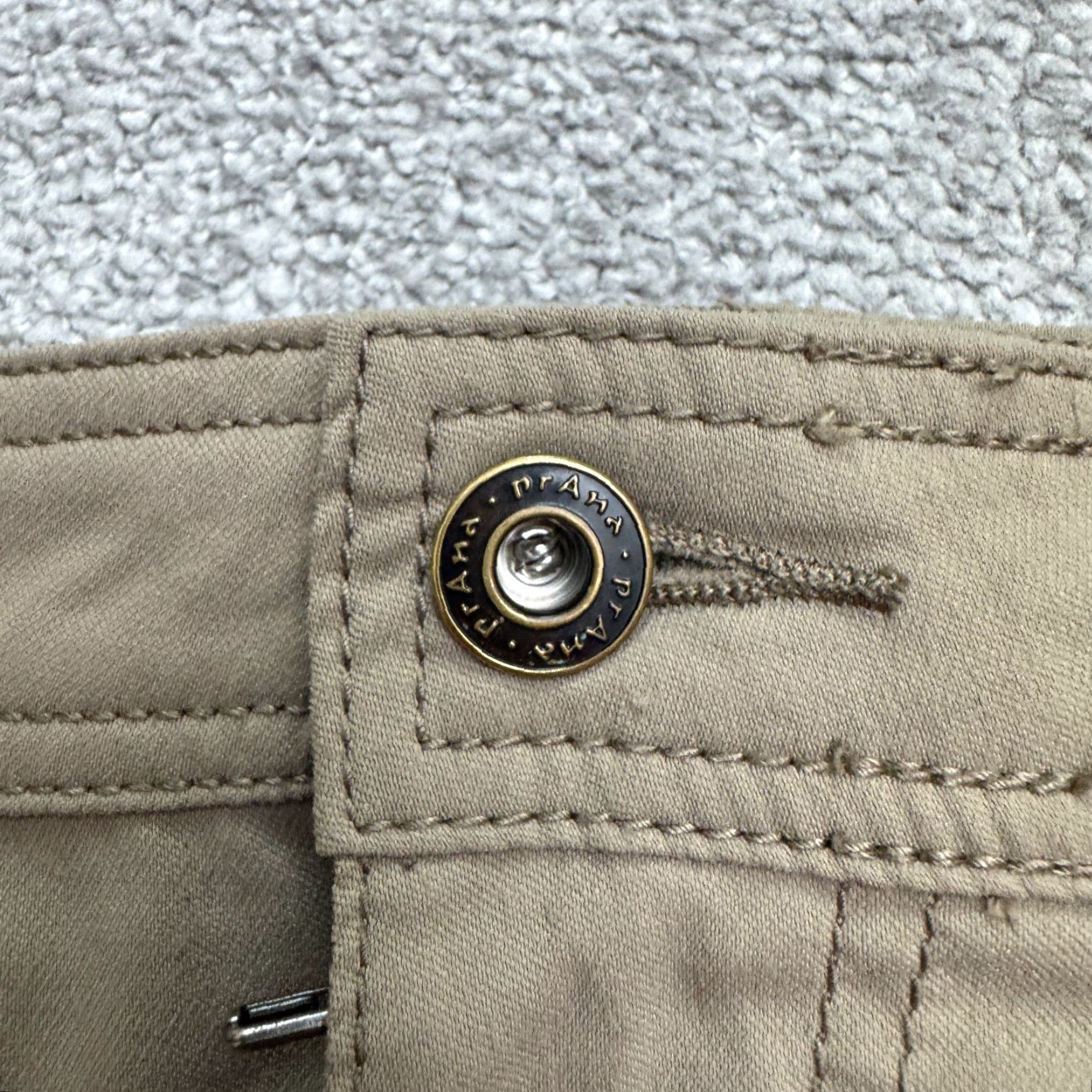 Prana Prana Chino Shorts Mens 32x9 Brown Nylon Outdoor Hiking Flat Front Casual/Travel 9" Inseam Mens Size US 32 / EU 48 - 3 Thumbnail
