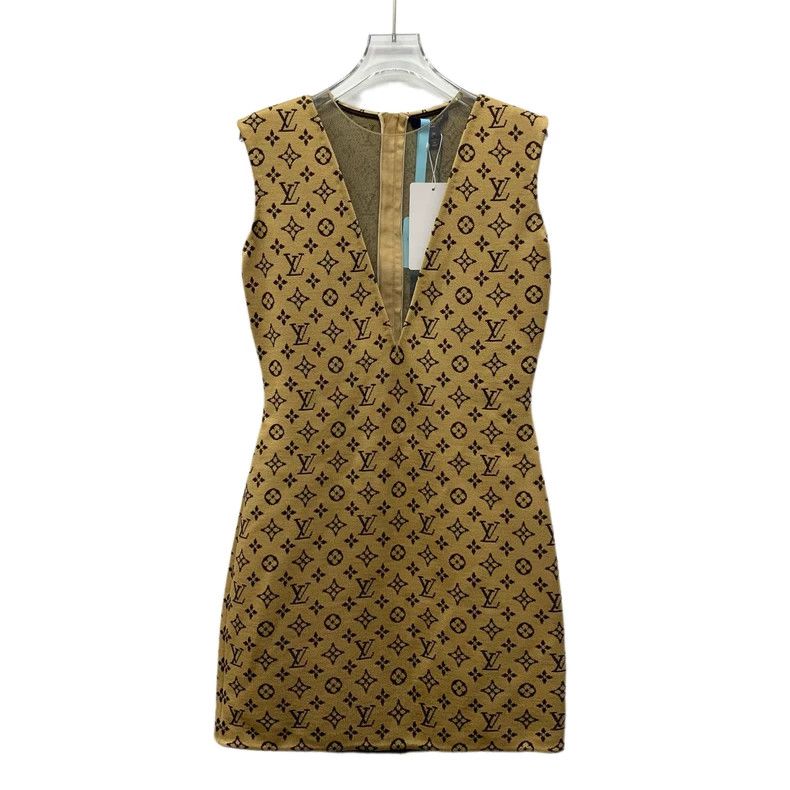 Other Louis Vuitton 24 sleeveless V-neck dresses with brown logo Size XS / US 0-2 / IT 36-38 - 1 Thumbnail