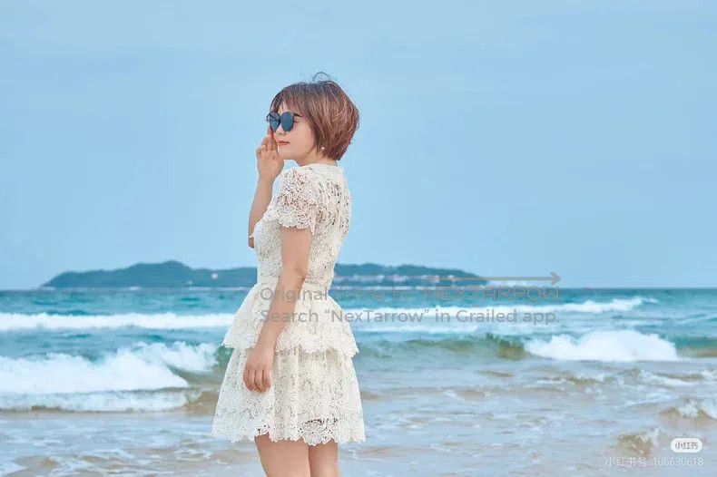 Valentino Valentino Water-soluble lace dress Size S / US 4 / IT 40 - 7 Thumbnail