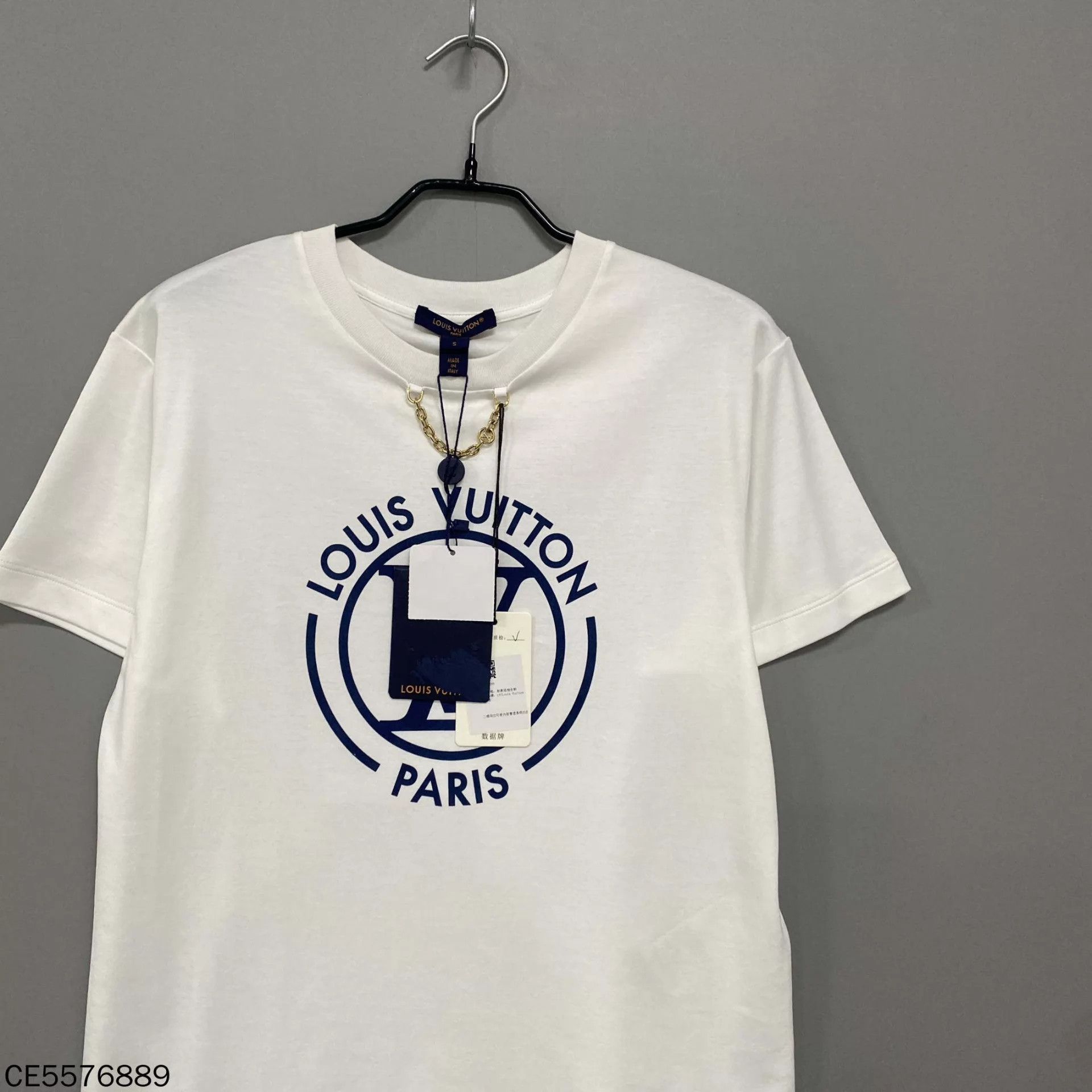Louis Vuitton LV FW25 Ring Logo Chain Short Sleeve Tee Size S Size S / US 4 / IT 40 - 2 Thumbnail