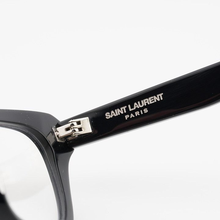 Saint Laurent Paris Saint Laurent SL472 001 Eyeglasses Black 52mm Cat Eye Frame Size ONE SIZE - 8 Thumbnail