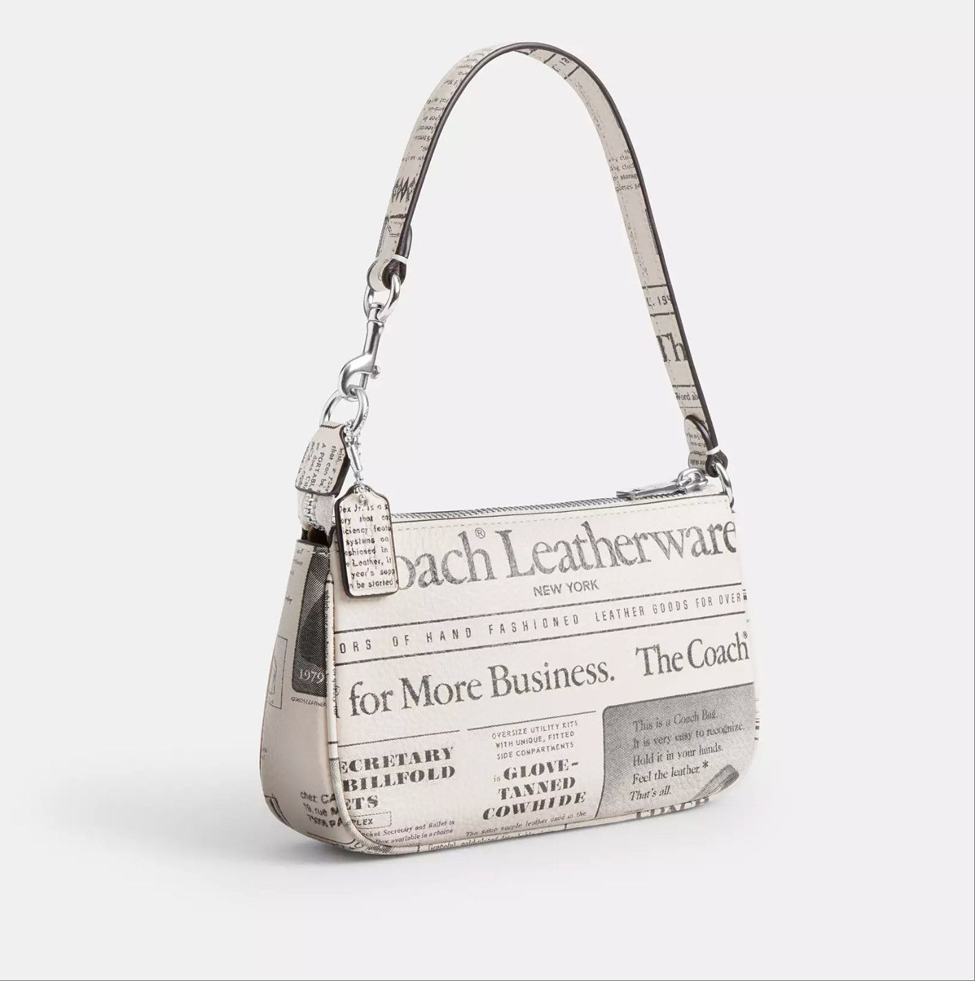 Coach Nwt Coach CDC27 Nolita 19 With Newspaper Print Size ONE SIZE - 11 Thumbnail