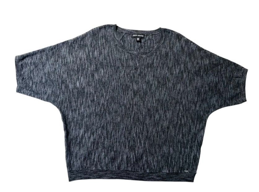 DKNY DKNY Jeans Gray Oversized Sweater w/ Dolman Sleeves – Sz XL Size XL / US 12-14 / IT 48-50 - 1 Thumbnail