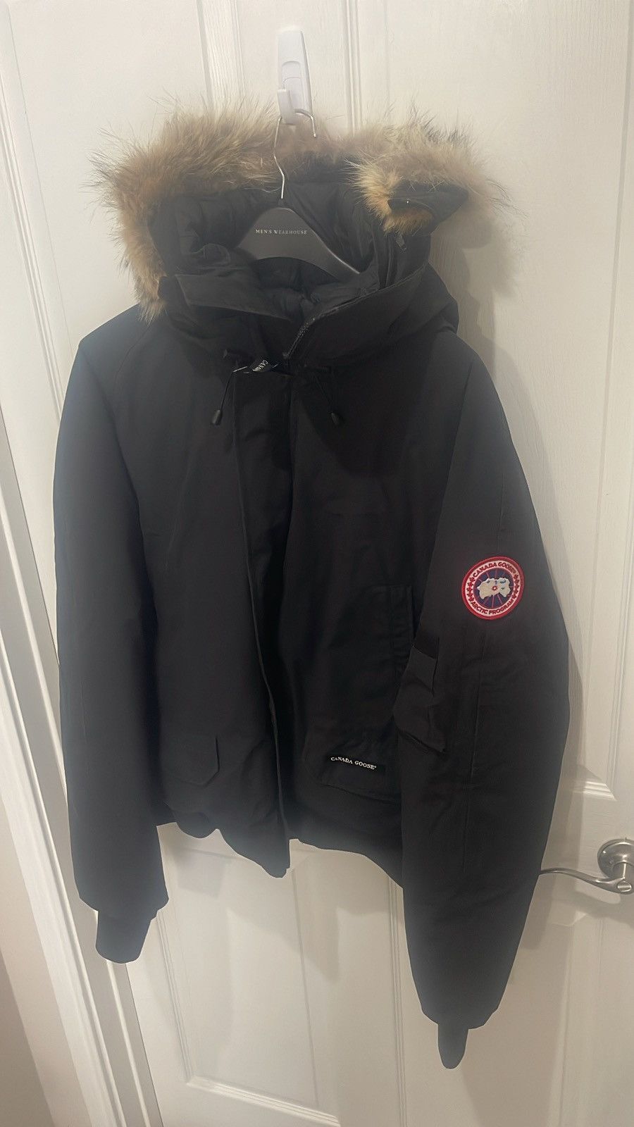 CANADA GOOSE BLACK PARKA