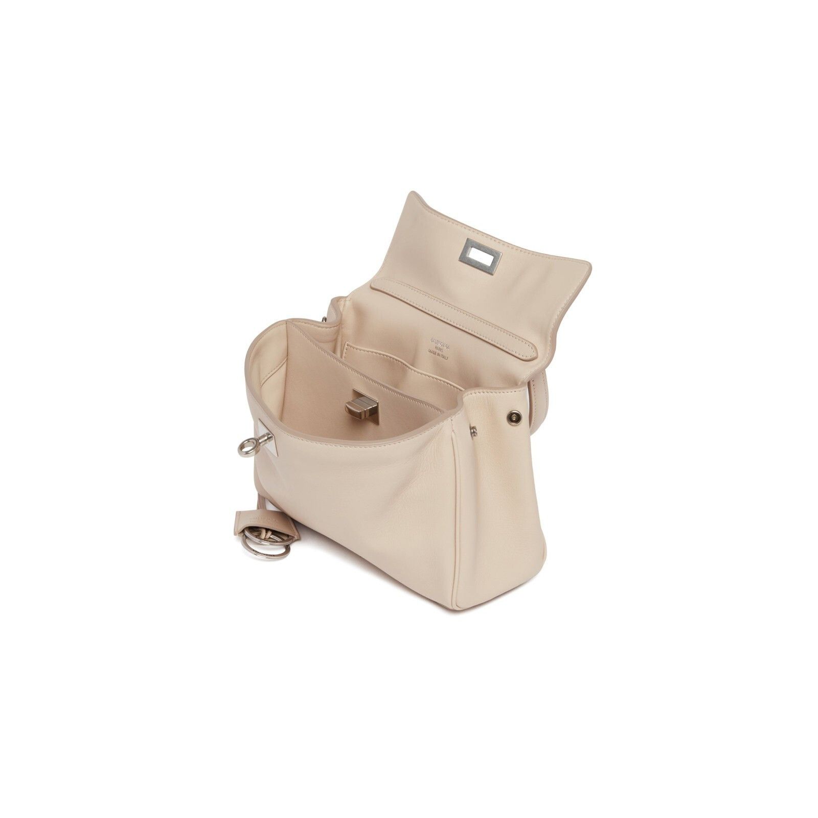 Balenciaga BALENCIAGA Rodeo Mini $2990 Almond Smooth Calfskin Handbag N Size ONE SIZE - 2 Thumbnail
