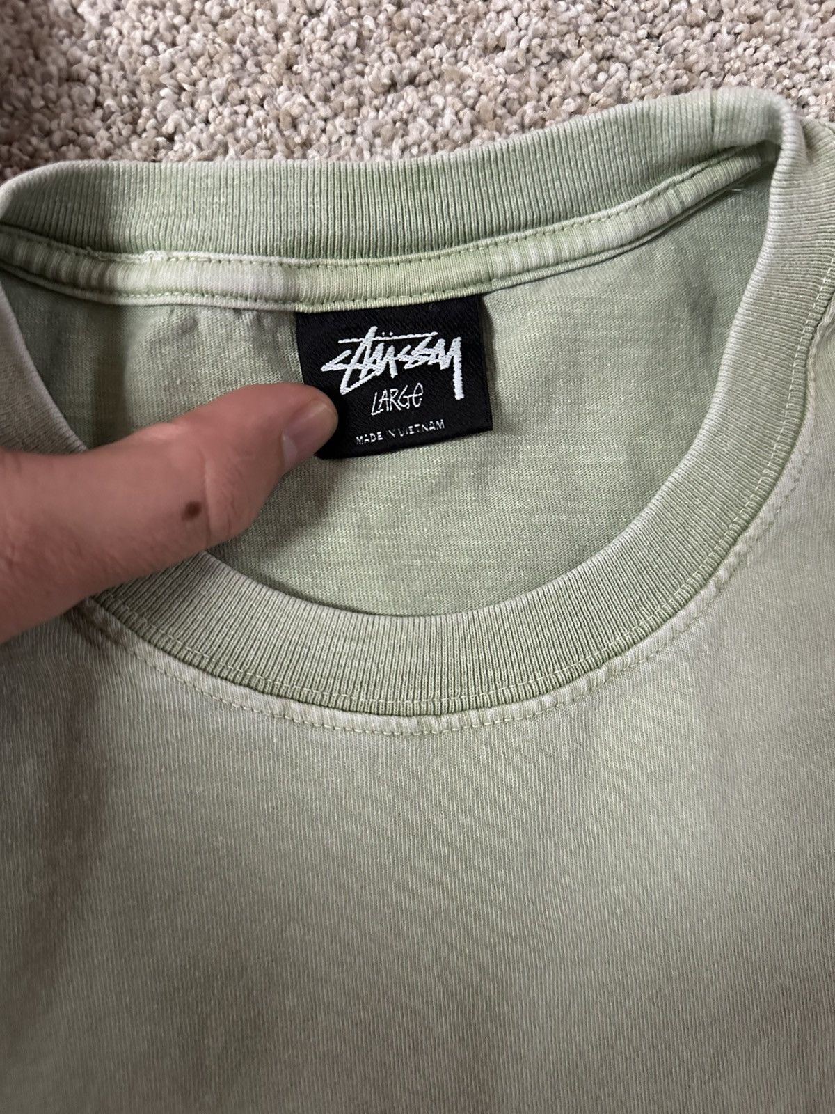 Stussy Stussy Pigment Dyed Tee Size US L / EU 52-54 / 3 - 3 Thumbnail