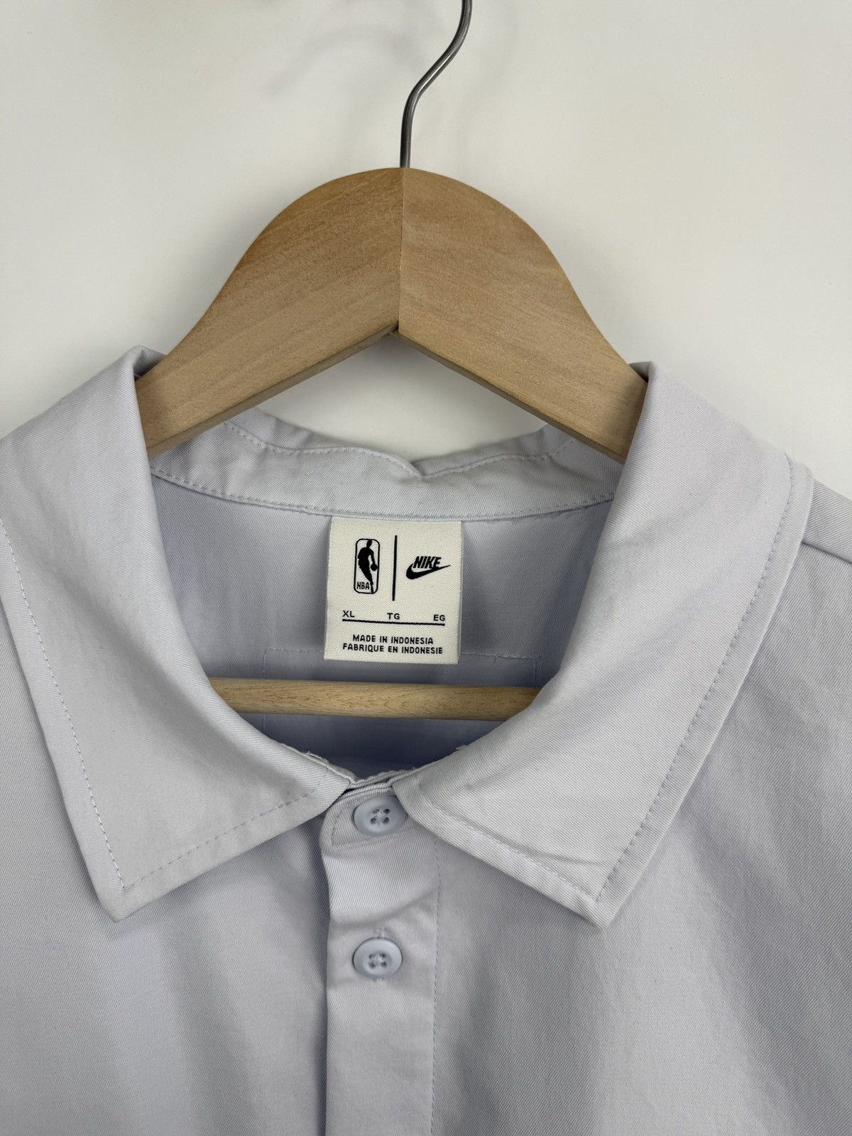 Nike 🇺🇸 Y2K Nike NBA N31 Club Woven Shirt All World Hoops Rare Size US XL / EU 56 / 4 - 11 Thumbnail