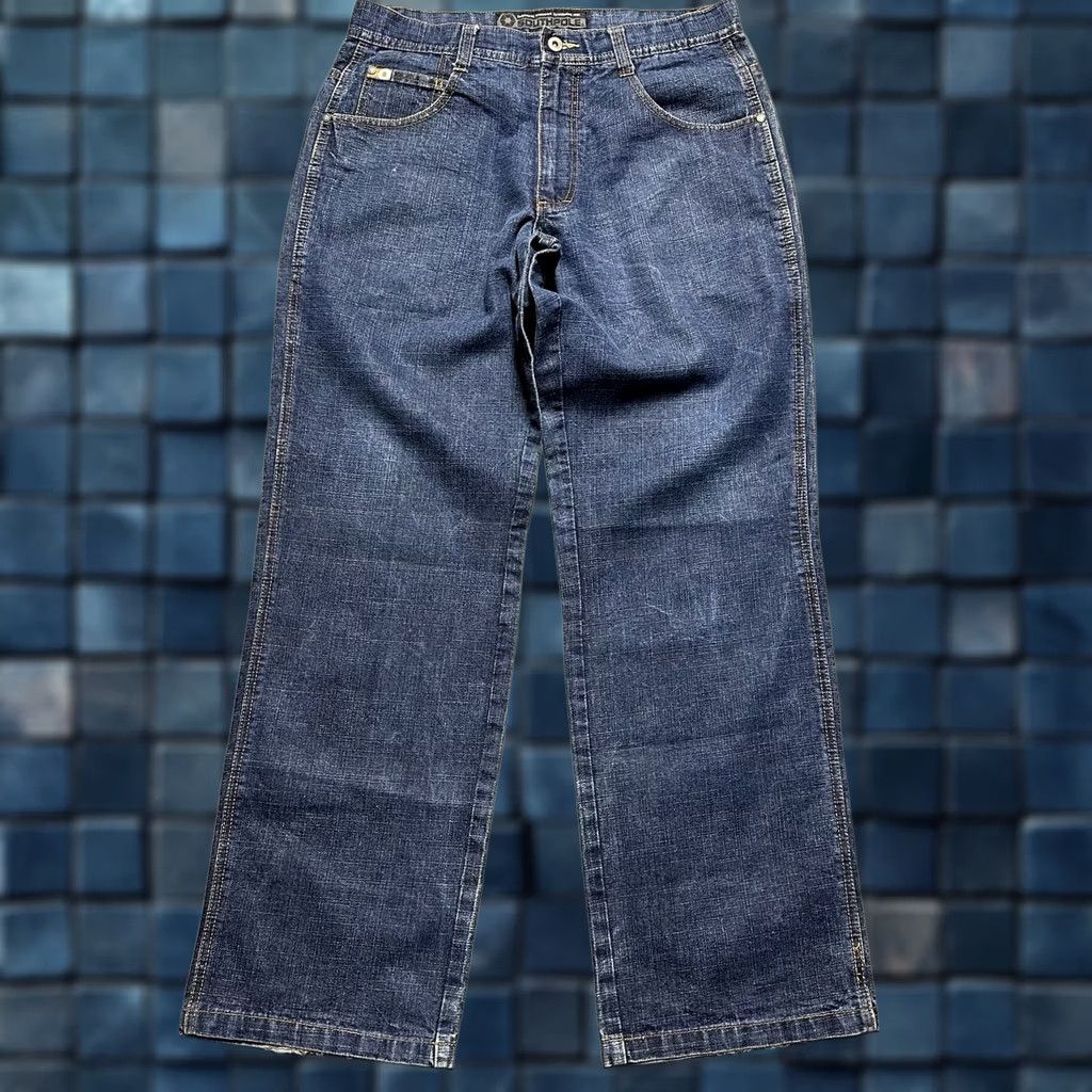 Southpole VINTAGE Southpole Jeans Mens 34 Blue Denim Wide-Leg Straight 90s GUC 5-Pocket 32 Inseam Size US 34 / EU 50 - 1 Thumbnail