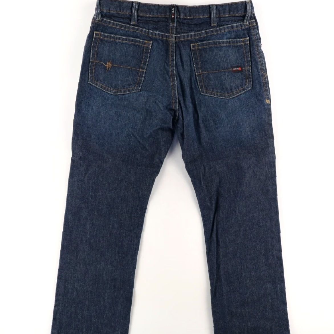 Ariat Ariat M4 FR Low Rise Boot Cotton Denim Jeans Pants Blue Men's 38 Shirts Jeans Pants Blue Mens Regular Fit 38 Denim 90s? Size US 38 / EU 54 - 3 Thumbnail