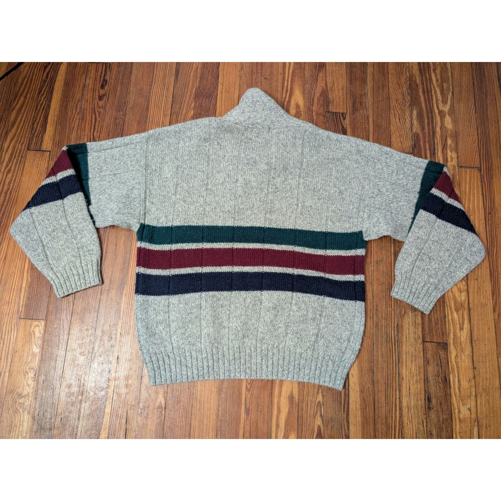 Eddie Bauer Eddie Bauer VTG Wool Blend Gray Sweater Womens Large Size L / US 10 / IT 46 - 1 Thumbnail