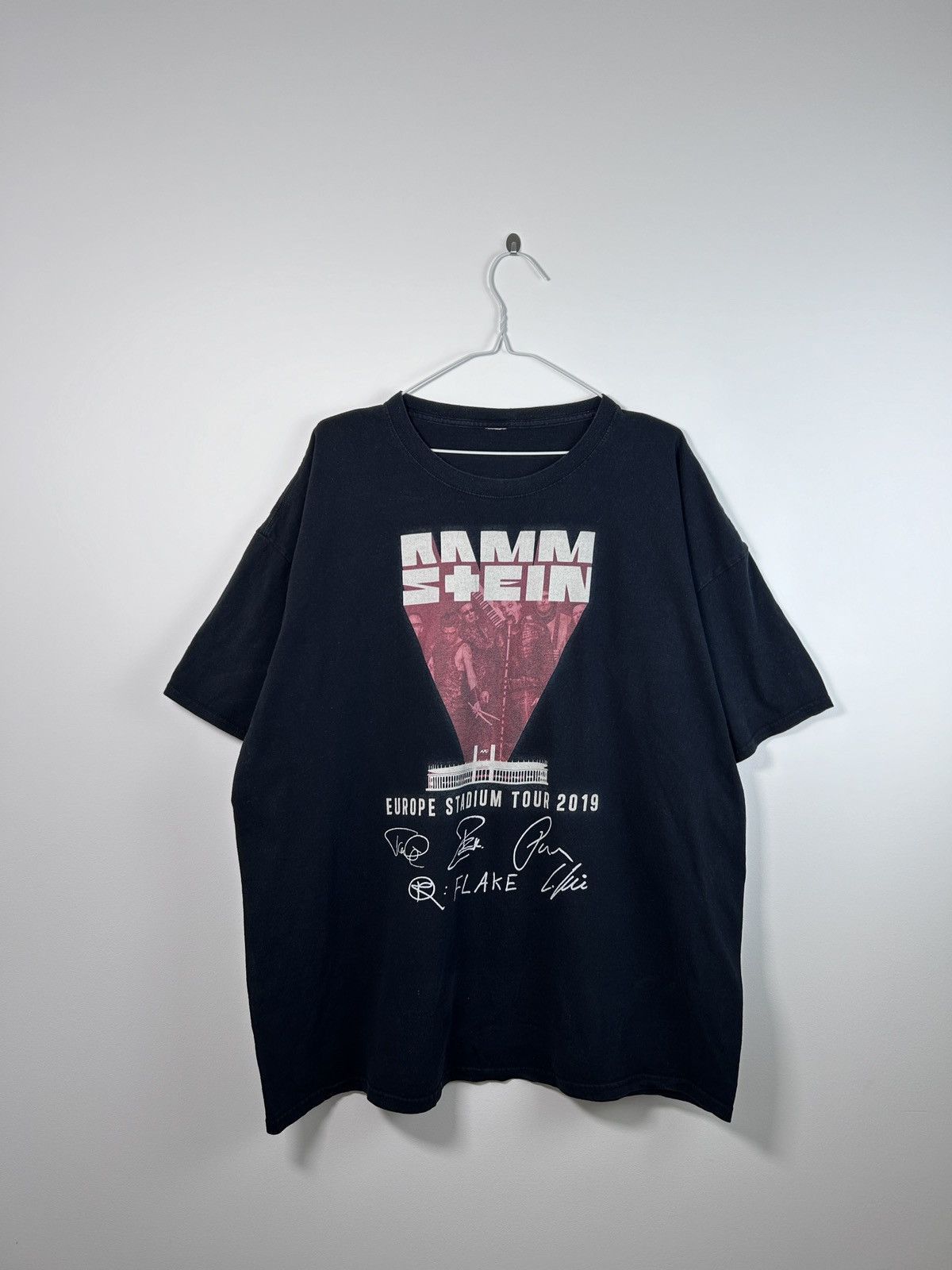 Band Tees Rammstein Europe Stadium Tour 2019 Size US XXL / EU 58 / 5 - 1 Thumbnail