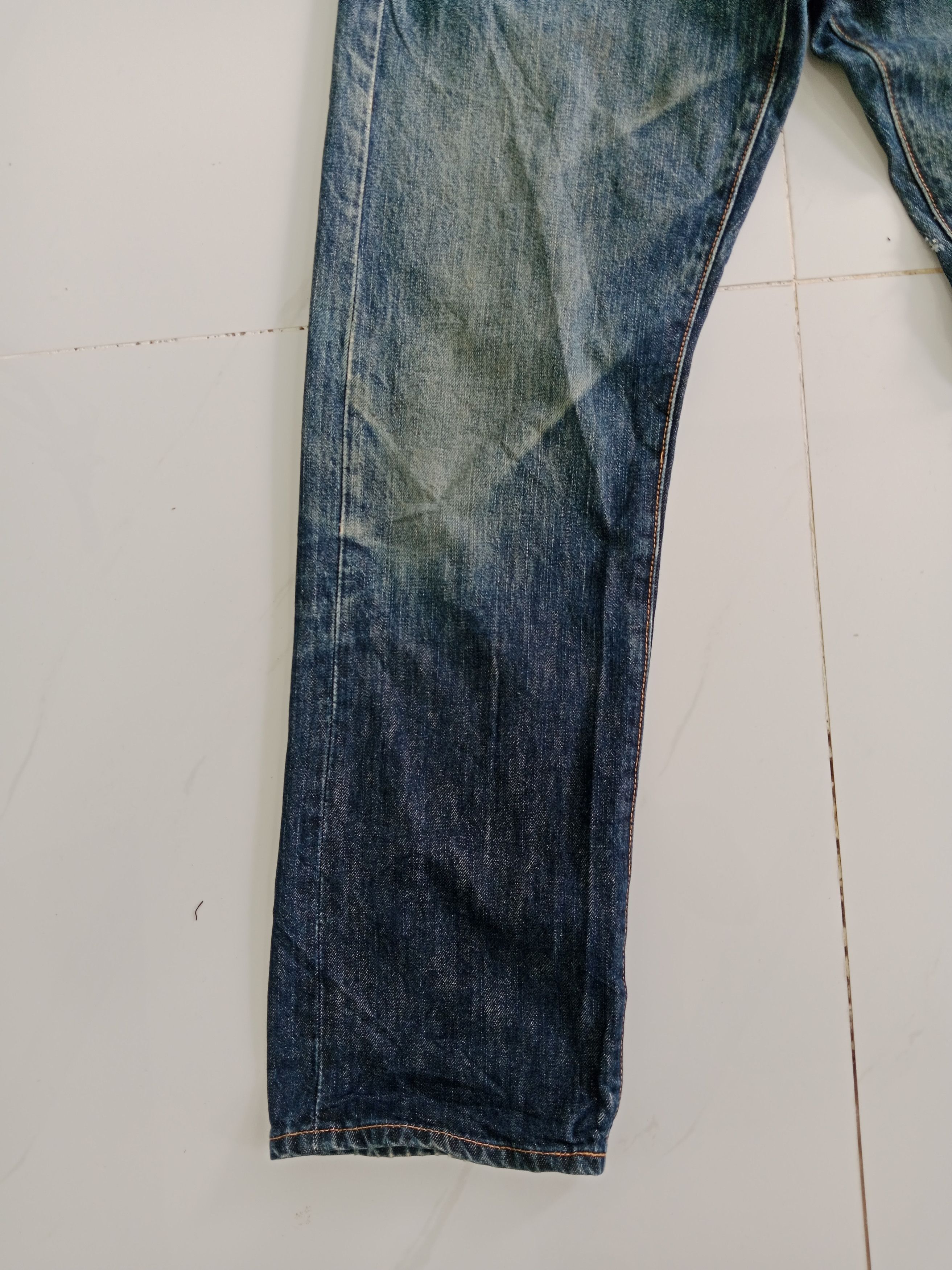 GU G.U Jeans Blue Denim Japanese Brand Size US 32 / EU 48 - 7 Thumbnail