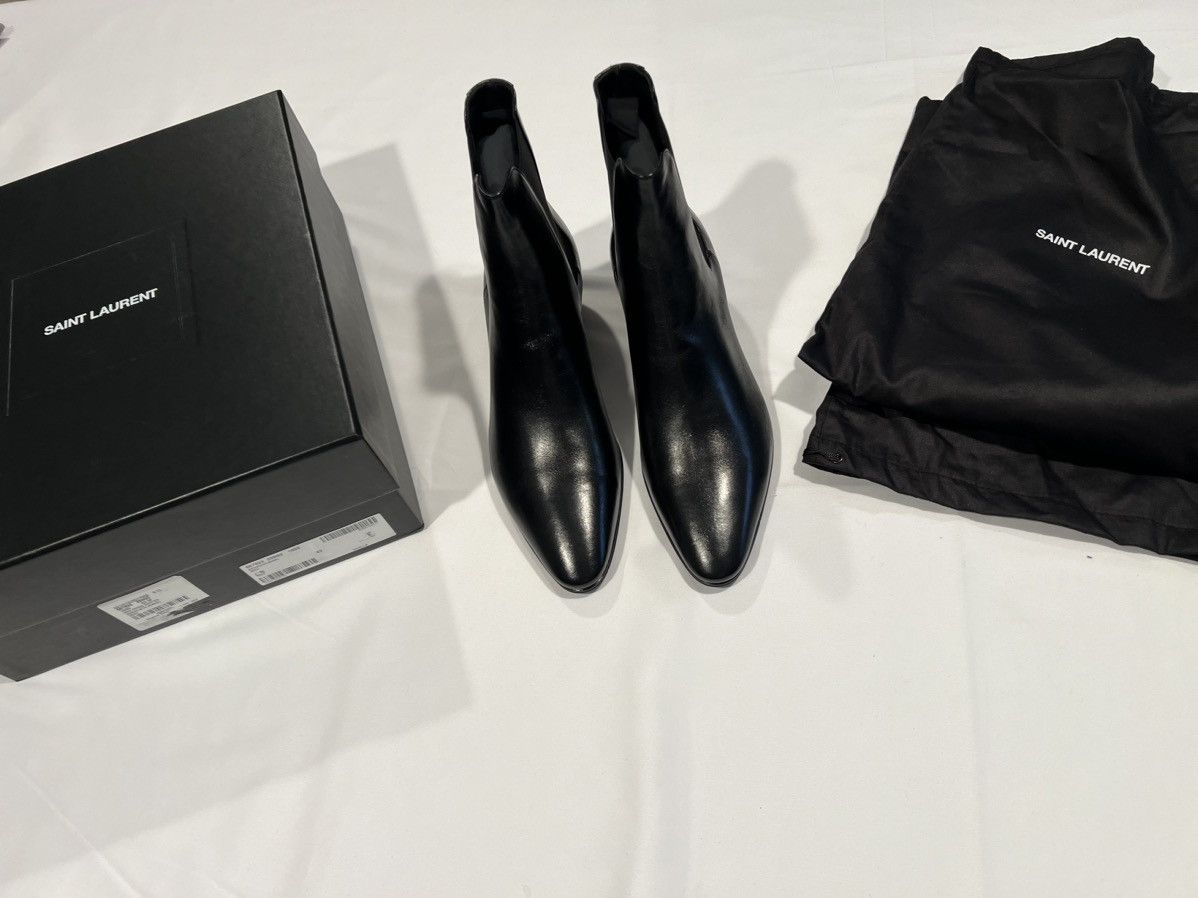 Saint Laurent Paris Saint Laurent men’s Muriel soft leather boots. 43/10.$1215 Size US 10 / EU 43 - 2 Thumbnail
