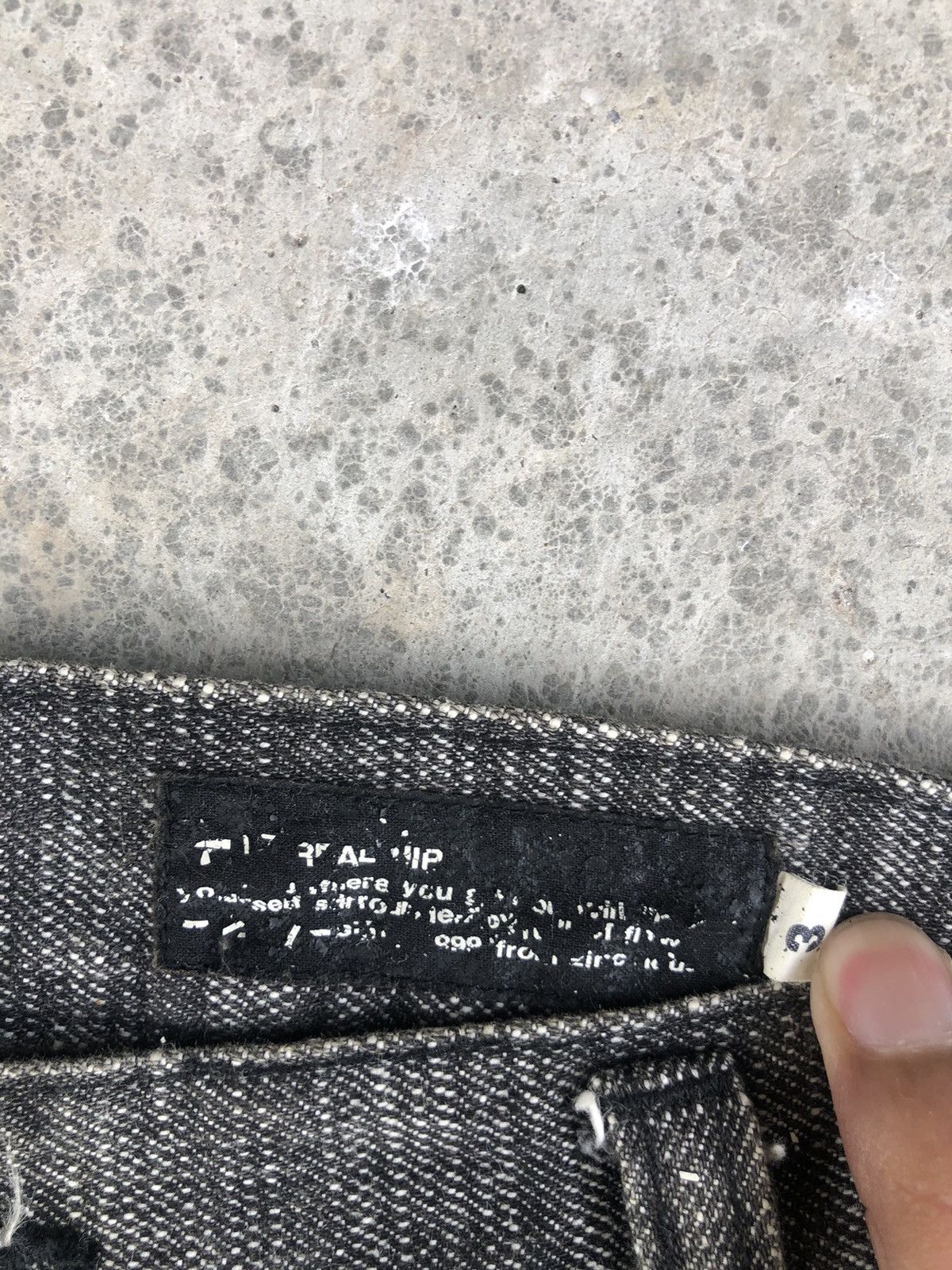 If Six Was Nine Japanese L7 Real Flared Jeans Distressed Jeans Size US 33 - 20 Thumbnail