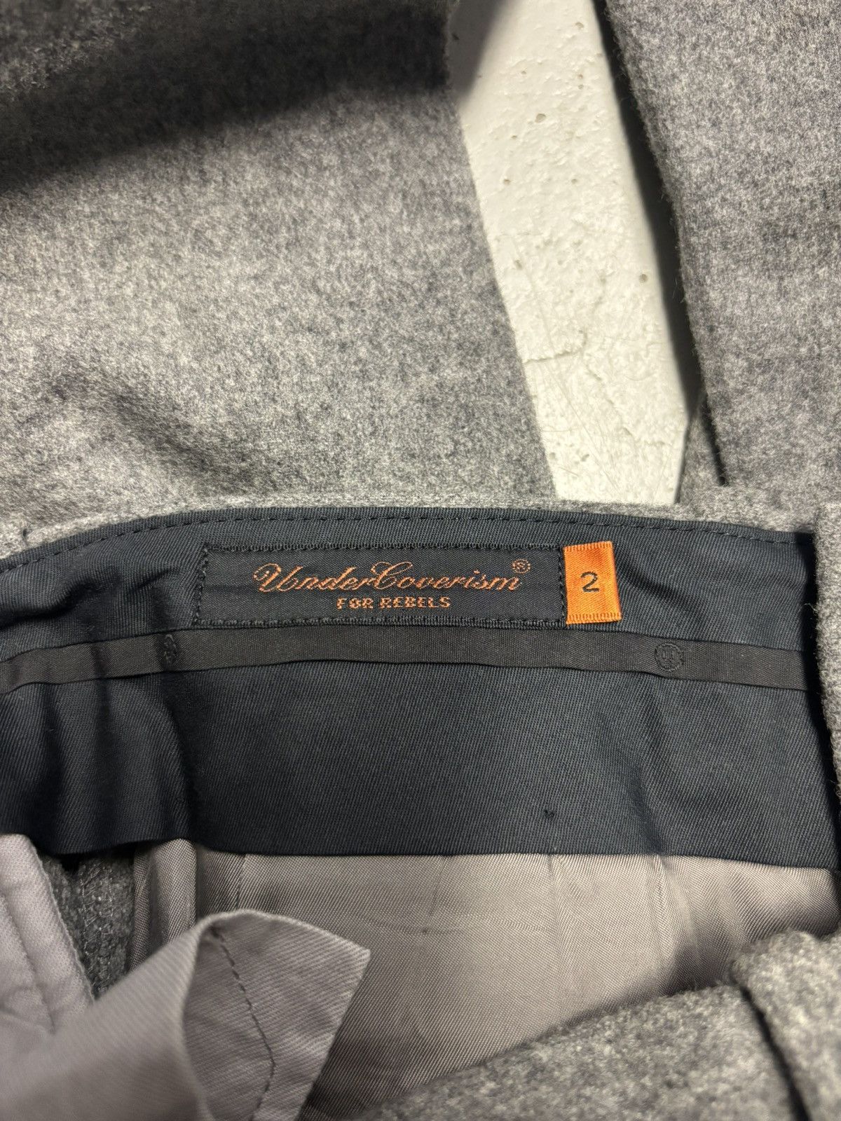 Undercover Undercover AW07 ‘Knit’ Grey Trousers Size US 32 / EU 48 - 7 Thumbnail