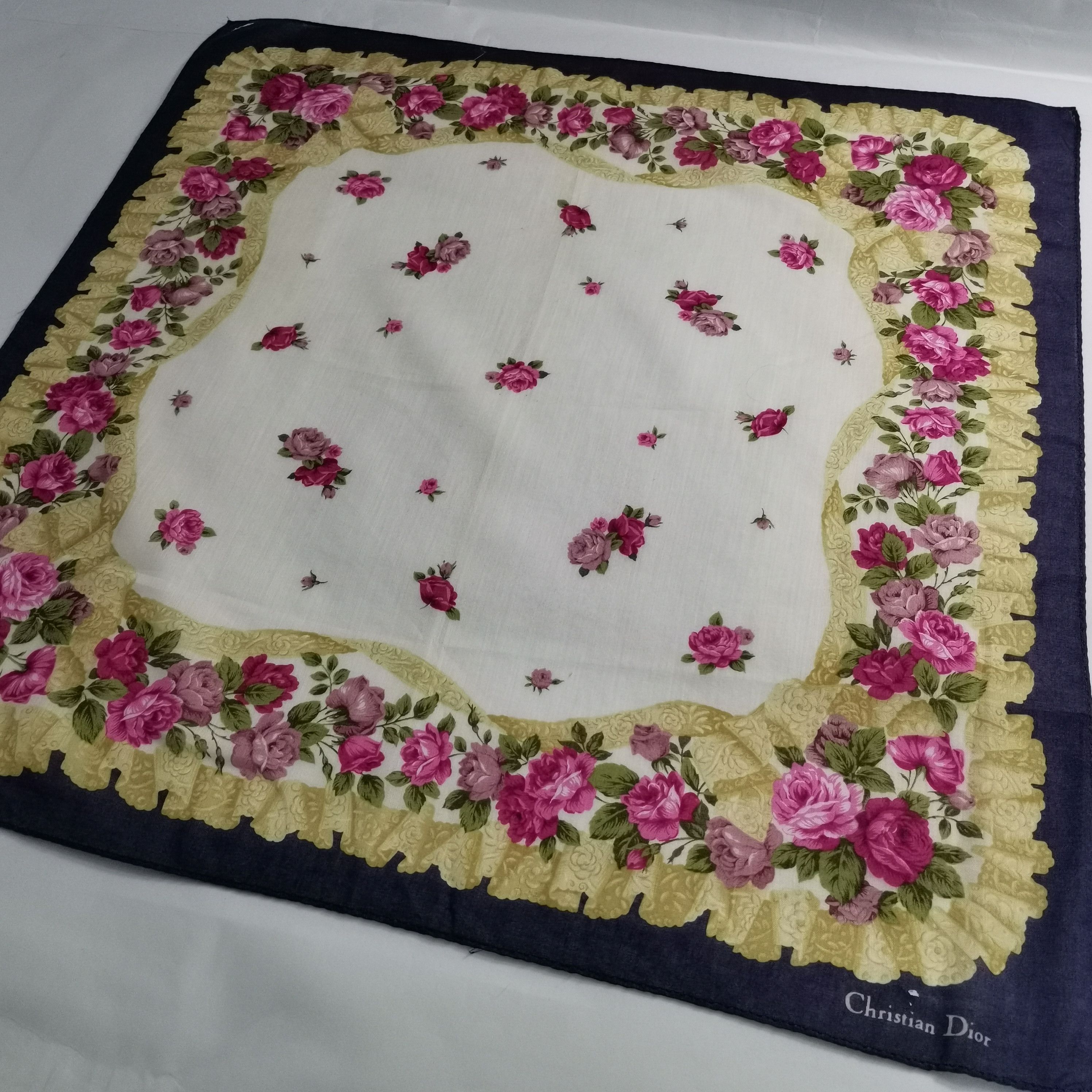 Christian Dior Monsieur CHRISTIAN DIOR HANDKERCHIEF/ NECKERCHIEF/ BANDANA/ SCARF Size ONE SIZE - 5 Thumbnail