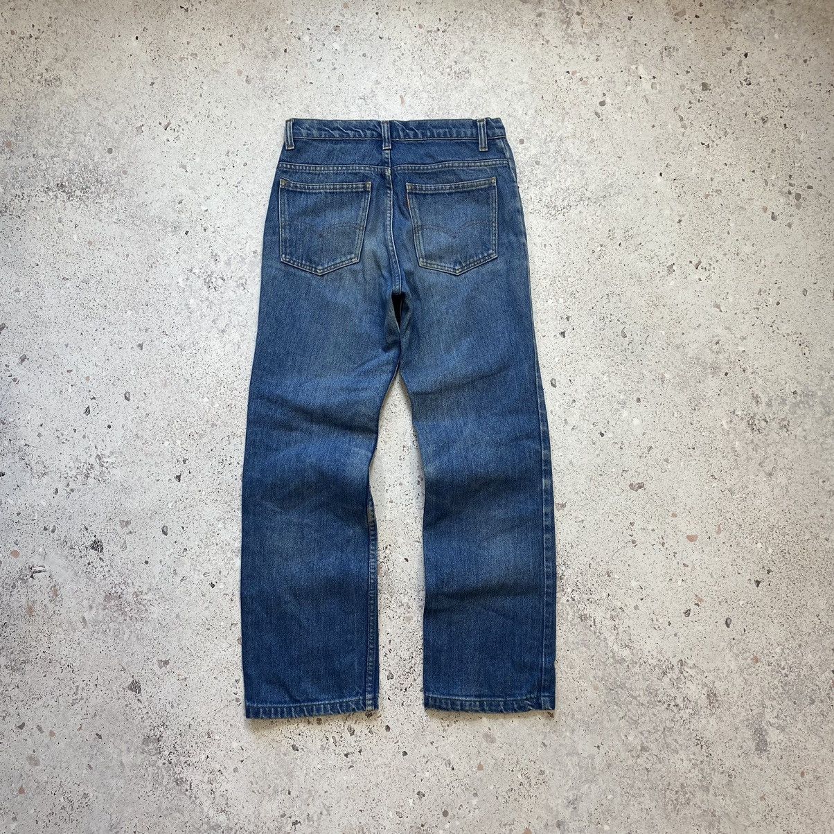Levi's × Vintage Vintage Orange Tab Levi’s Flared Washed Denim Jeans 80s Y2K Size US 30 / EU 46 - 1 Thumbnail