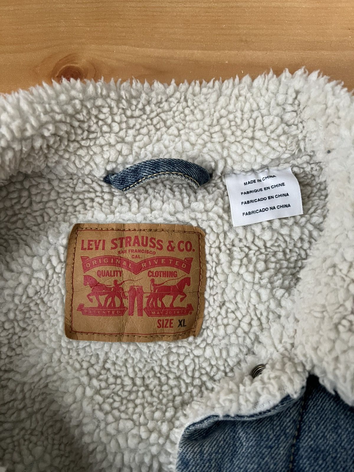 Levi's Levi’s Sherpa Denim jacket Size US XL / EU 56 / 4 - 3 Thumbnail