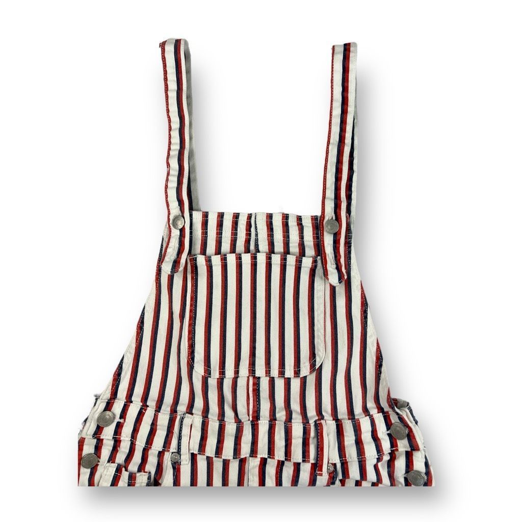 Almost Famous Almost Famous Striped Shortalls Size 7 Size 28" / US 6 / IT 42 - 4 Thumbnail