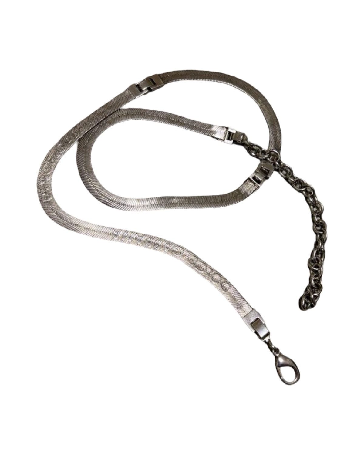 Dolce & Gabbana Silver Snake Wallet Chain Size ONE SIZE - 1 Thumbnail