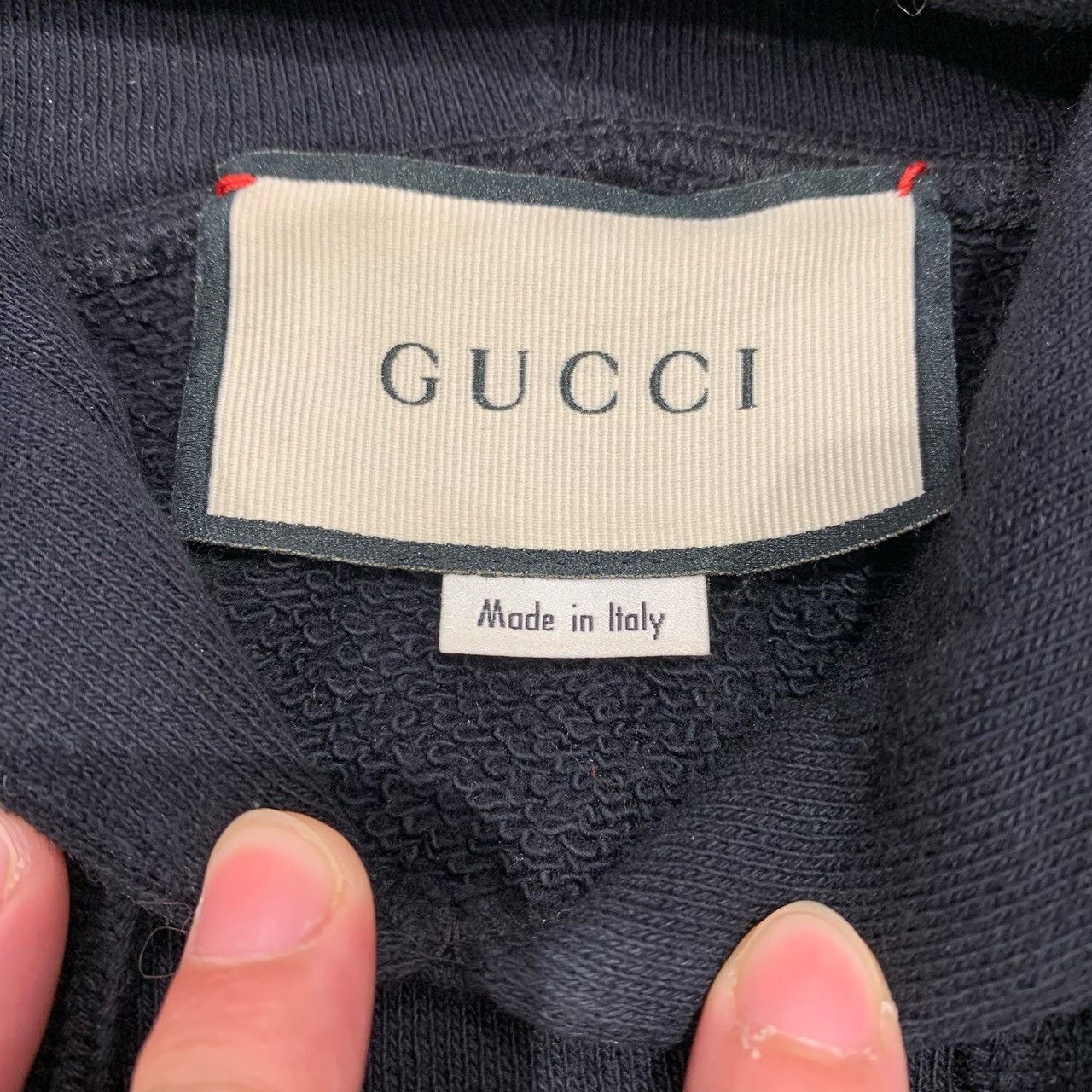Gucci Gucci Black Rhinestone Sequin Lightning Letter Logo Hoodie Size US M / EU 48-50 / 2 - 4 Thumbnail