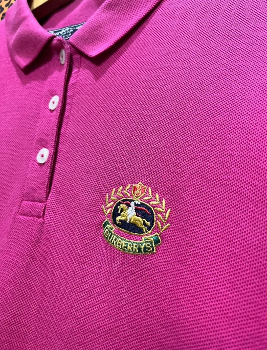 Burberry BURBERRYS POLO SHIRT- Vintage Size L / US 10 / IT 46 - 4 Thumbnail