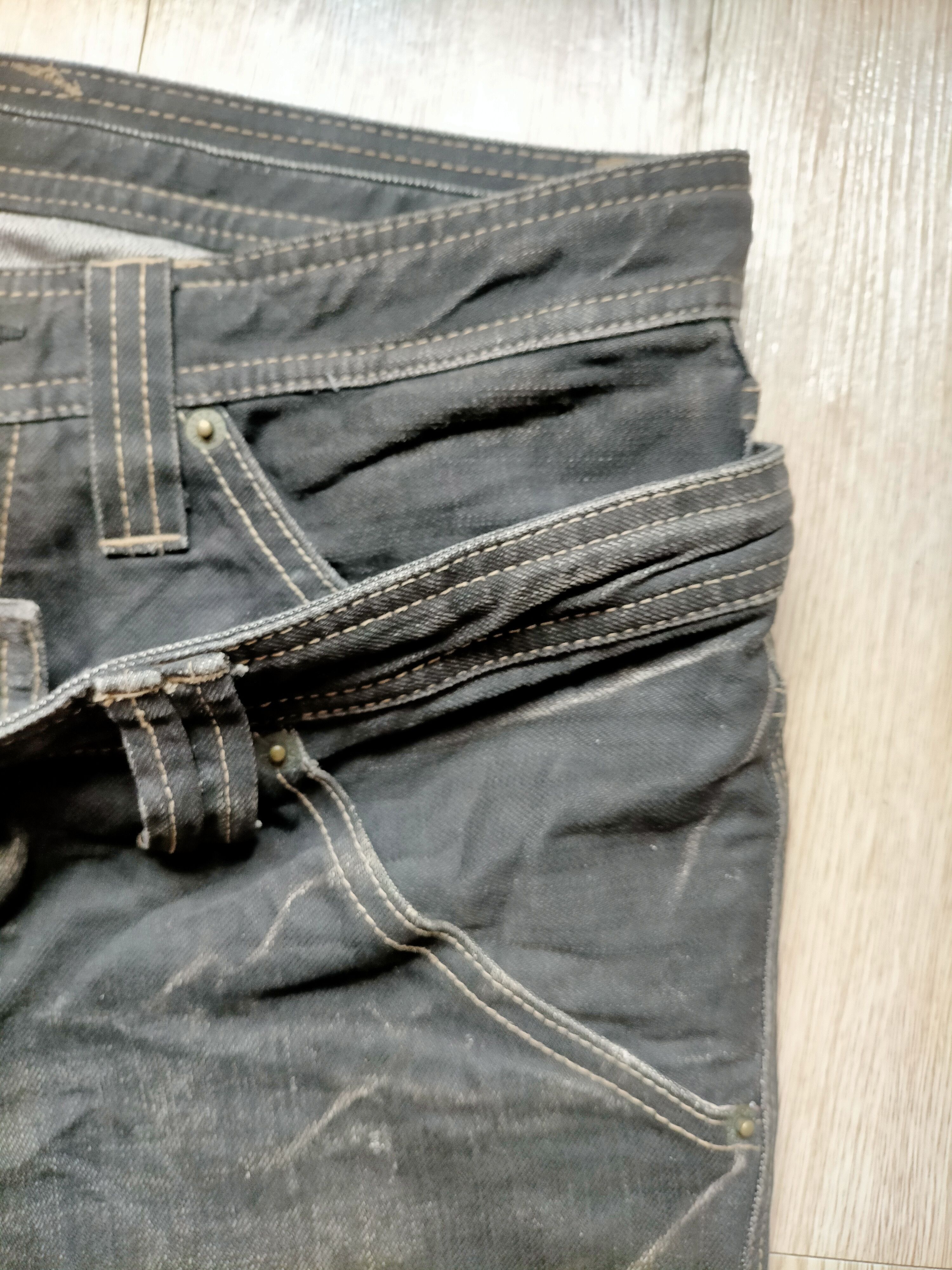 PPFM PPFM Double Waist Japan Black Jeans Size US 32 / EU 48 - 6 Thumbnail