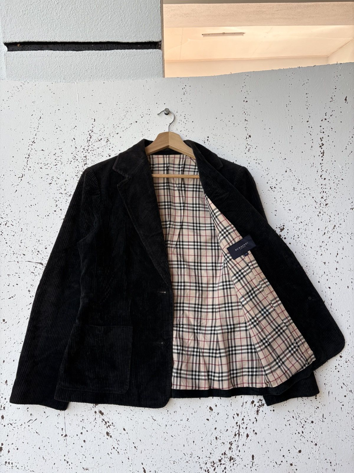 Burberry Vintage Burberry Nova Check Corduroy Jacket Size US S / EU 44-46 / 1 - 1 Thumbnail