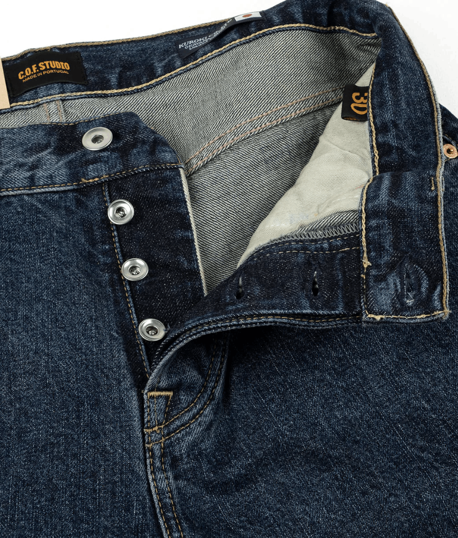 C.O.F. Studio M5 Limited Edition Kuroki Selvedge Jeans Size US 30 / EU 46 - 3 Thumbnail