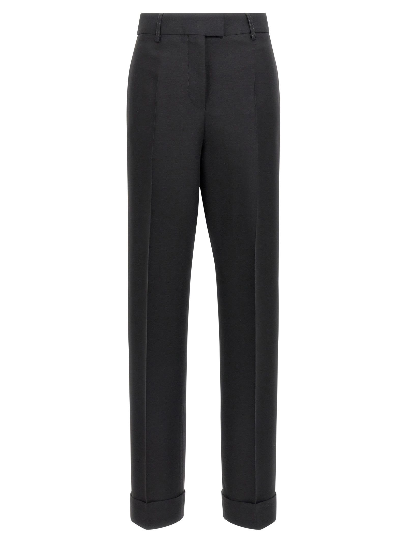 Salvatore Ferragamo Stretched Pleated Trousers Size 28" / US 6 / IT 42 - 1 Thumbnail