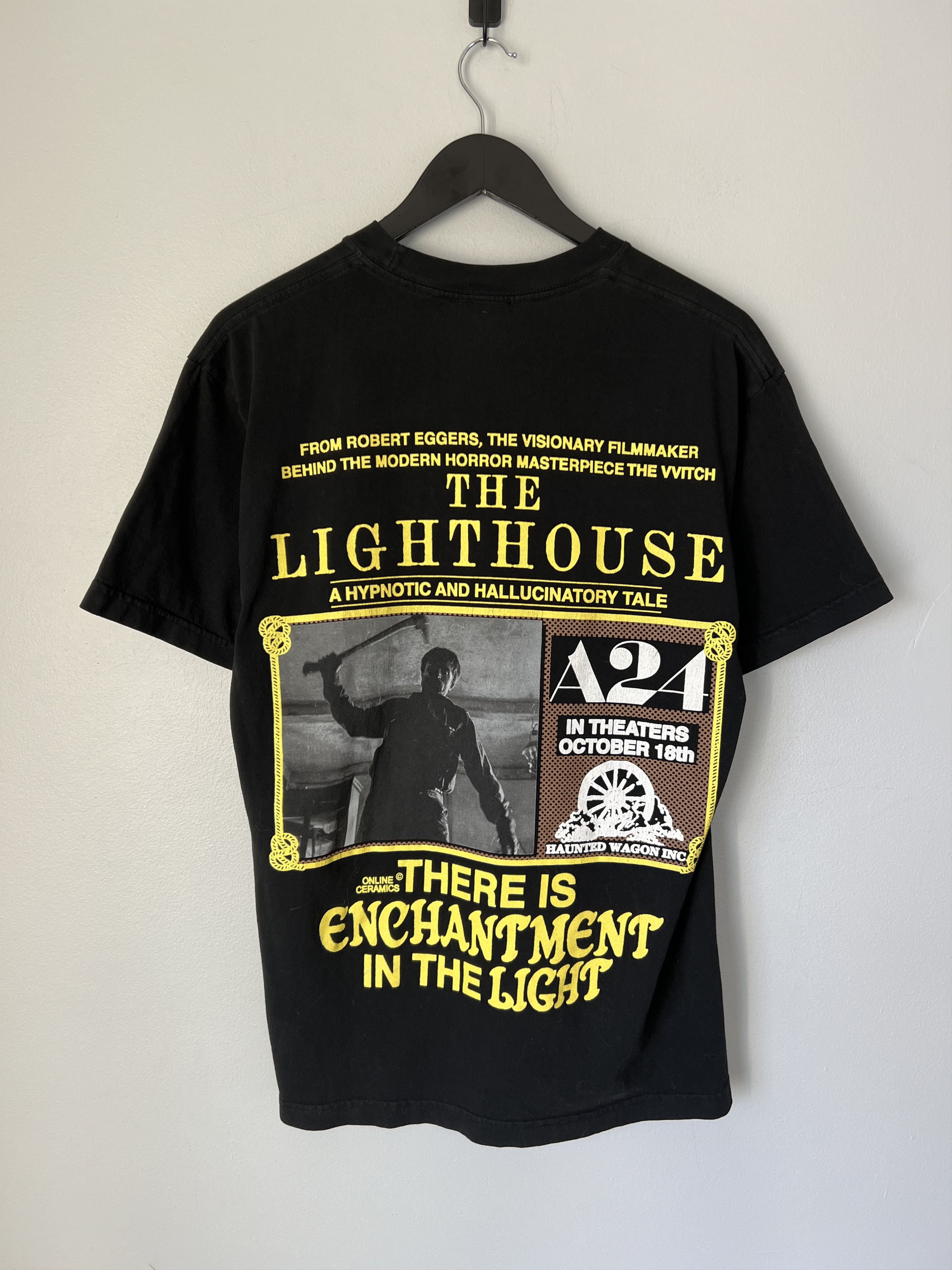 A24 × Online Ceramics Online Ceramics A24 The Lighthouse Tee in Black Size US M / EU 48-50 / 2 - 3 Thumbnail