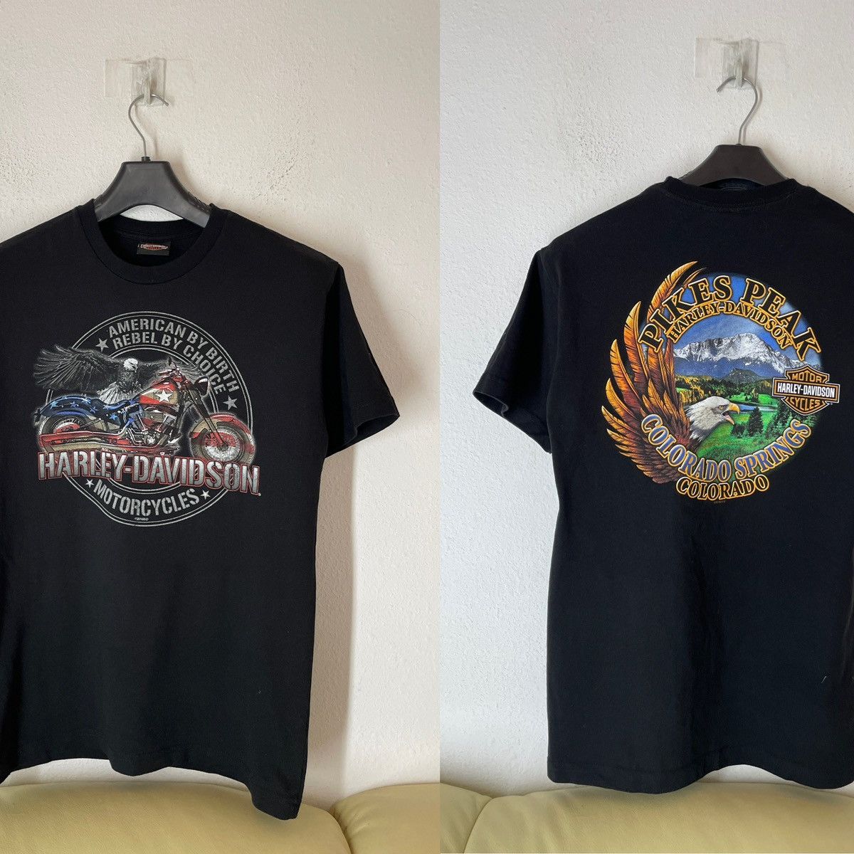 Harley Davidson Harley Davidson T Shirt 2016 Pikes Peak Colorado Size US M / EU 48-50 / 2 - 1 Thumbnail
