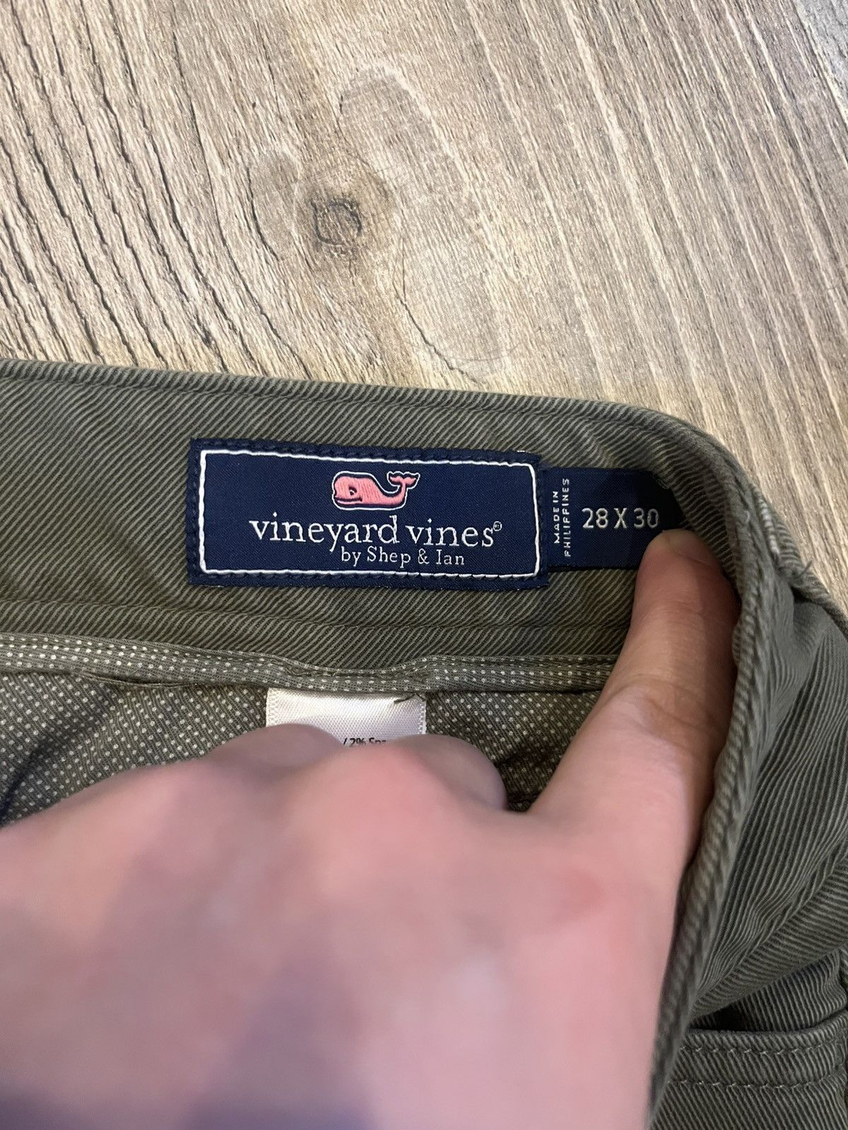 Vineyard Vines Vineyard Vines Men’s Size 28x30 Green 5 Pocket Pants Cotton Size US 28 / EU 44 - 3 Thumbnail
