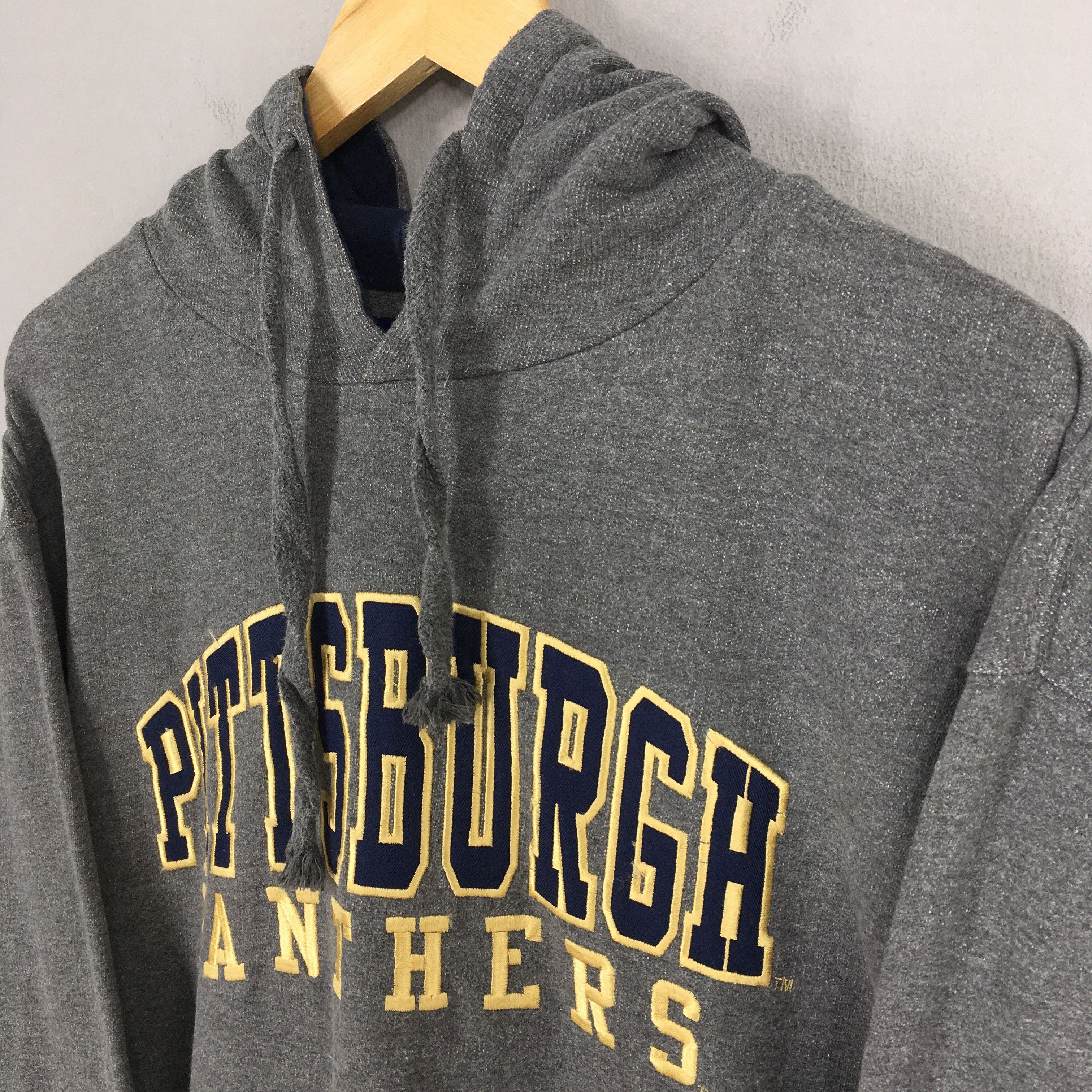 NCAA Vintage Pittsburgh Panthers Hoodie Sweatshirt Large Size US L / EU 52-54 / 3 - 3 Thumbnail