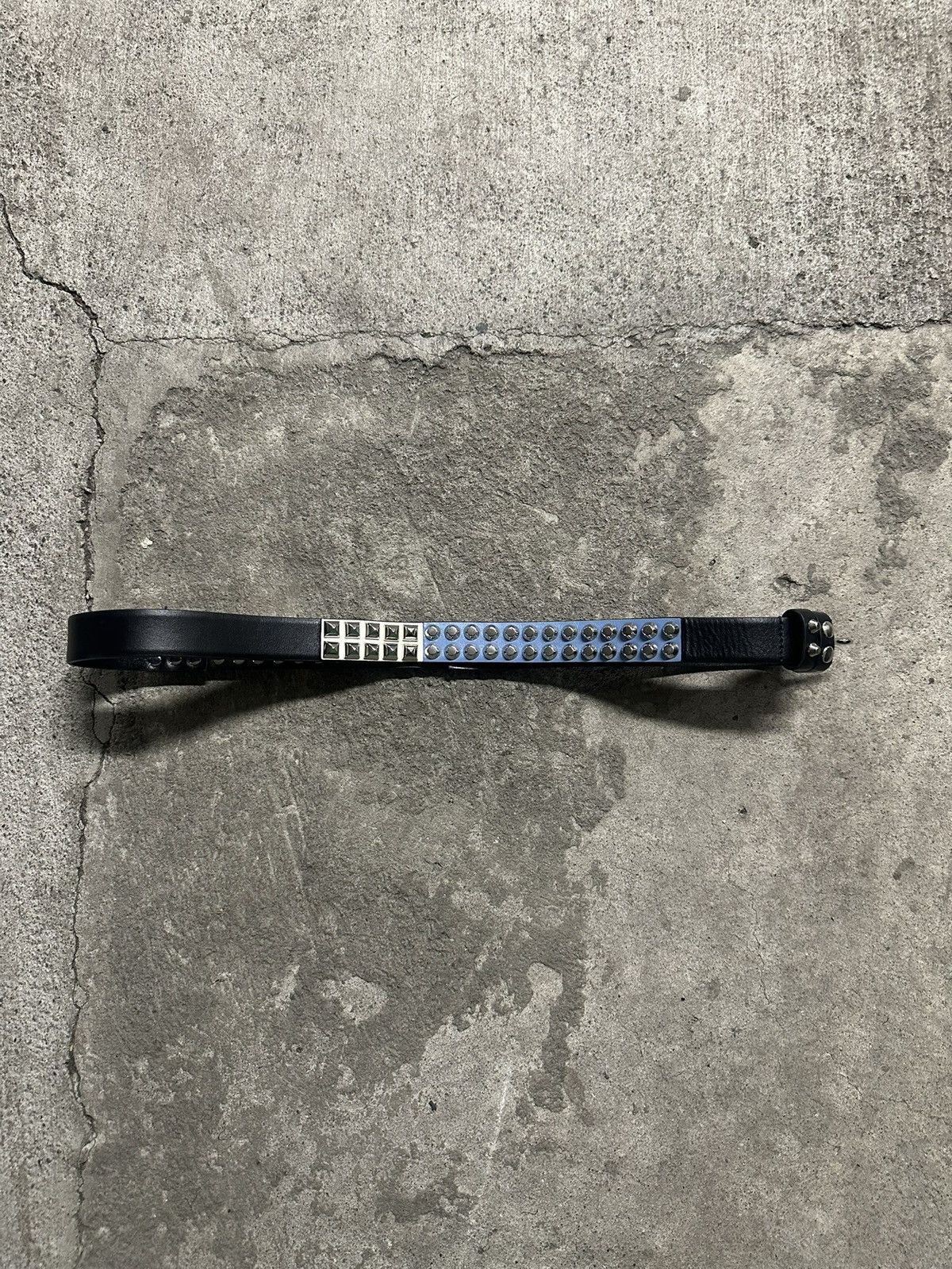 Prada SS/18 Prada “Rockstar” Studded Light Blue/White  display picture 3