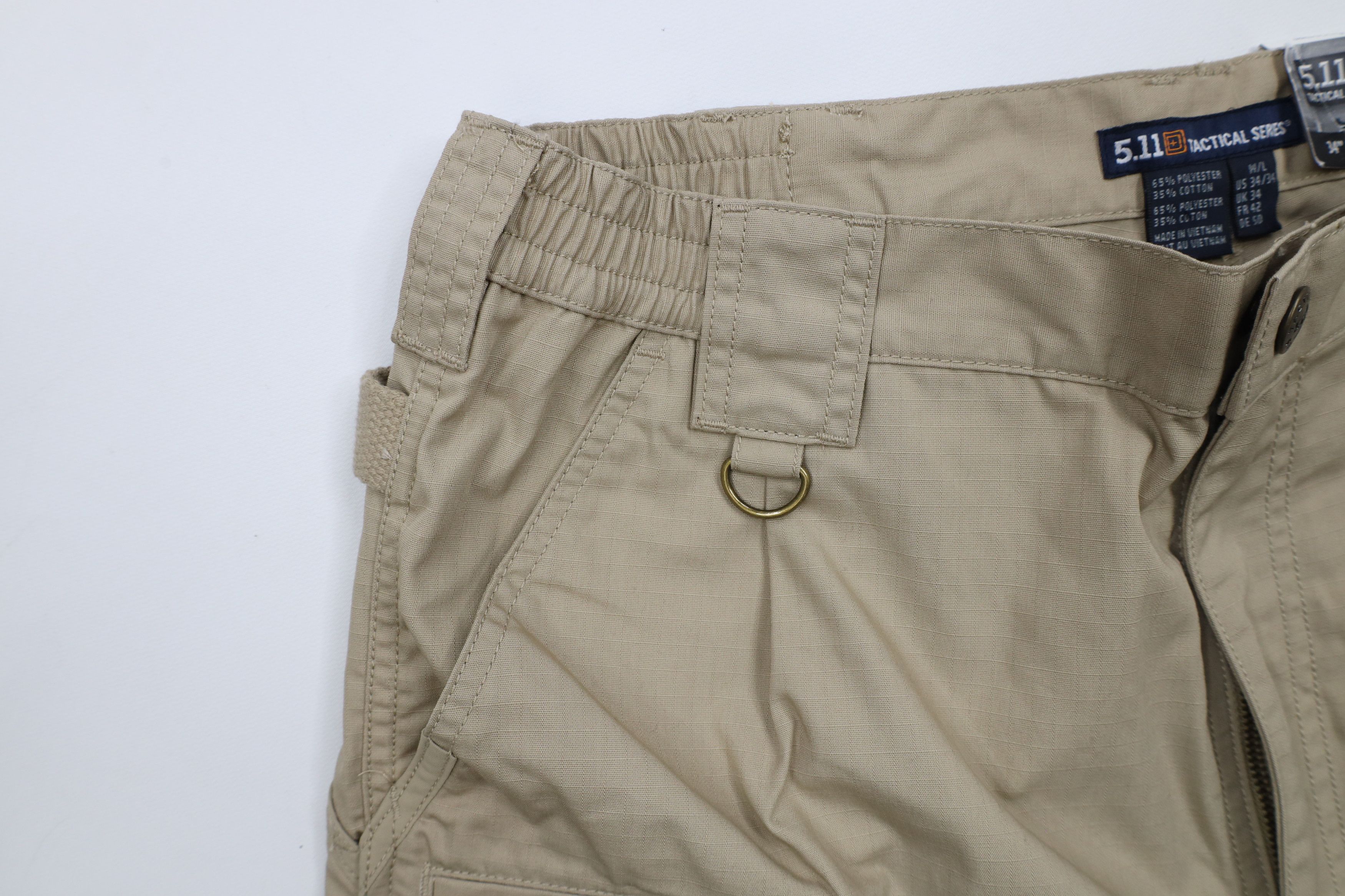 Vintage New 5.11 Tactical Series Taclite Pro Cargo Pants Beige Khaki Size US 34 / EU 50 - 10 Thumbnail