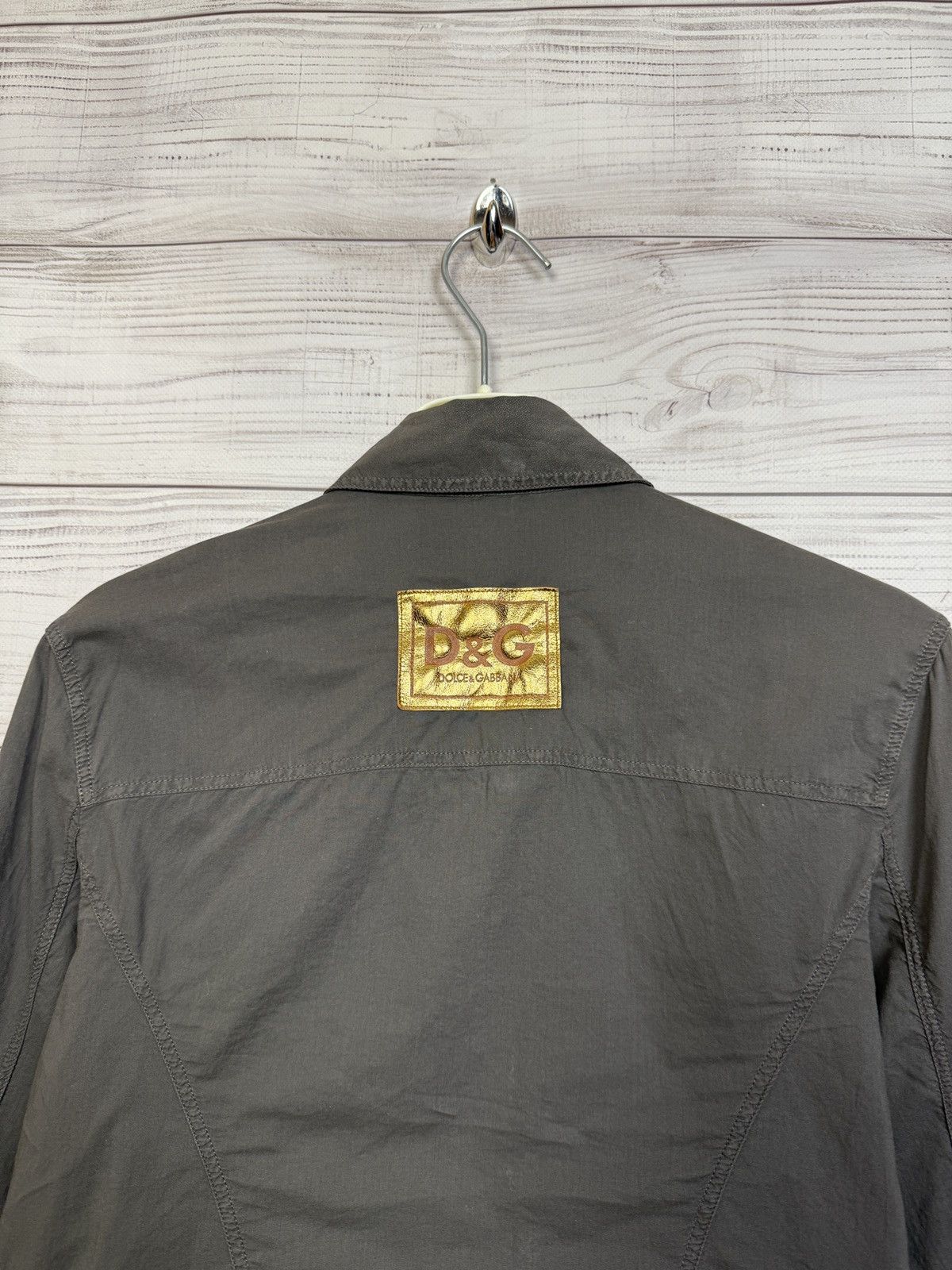 Dolce & Gabbana Y2K Dolce Gabbana LOGO Shirt Size S / US 4 / IT 40 - 4 Thumbnail