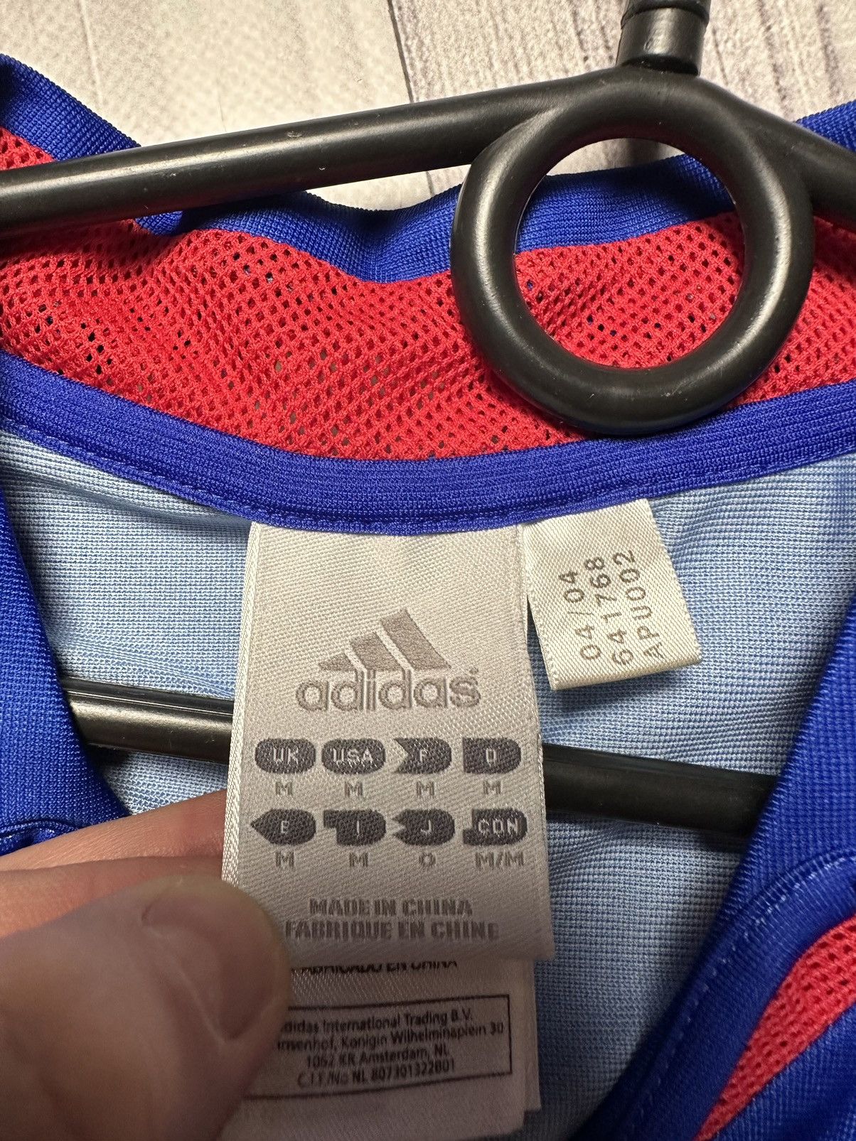 Adidas × Vintage Vintage adidas France soccer jersey size M Size US M / EU 48-50 / 2 - 4 Thumbnail