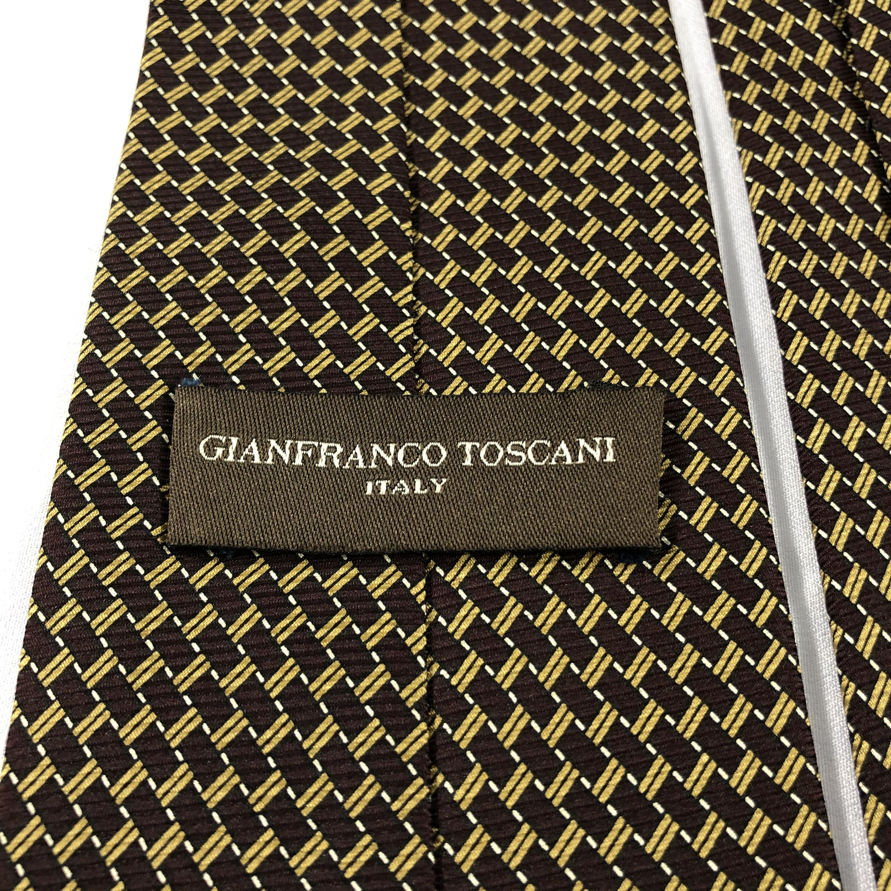 Vintage Gianfranco Toscani Silk Neck Ties T67 Size ONE SIZE - 3 Thumbnail