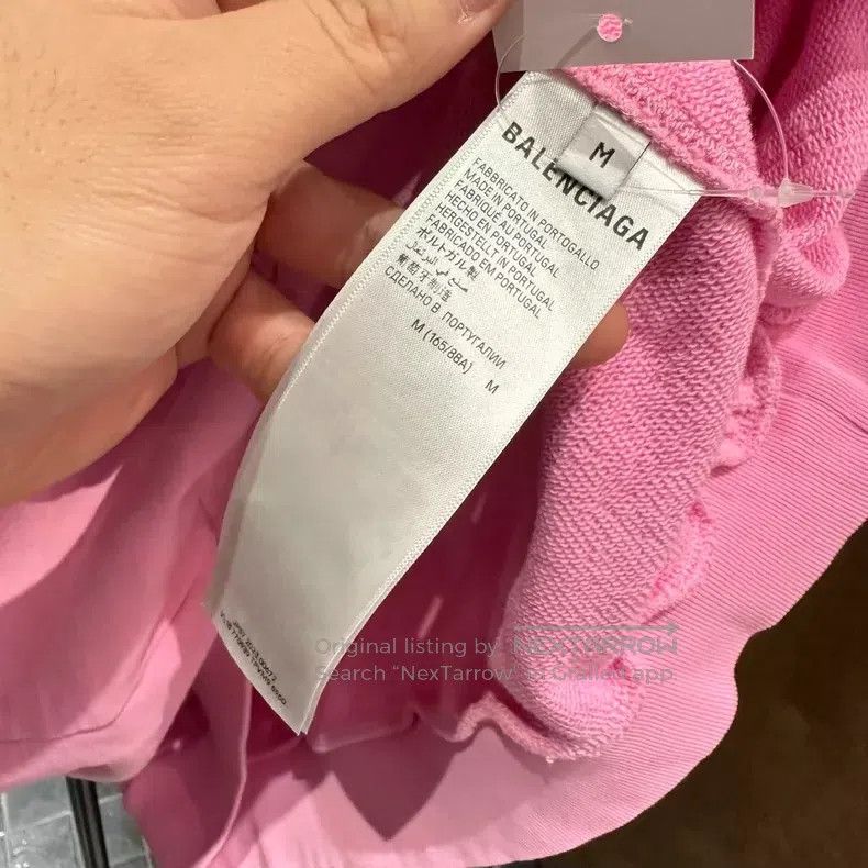 Balenciaga Balenciaga Pink Sanskrit Zip Hoodie Size US M / EU 48-50 / 2 - 3 Thumbnail