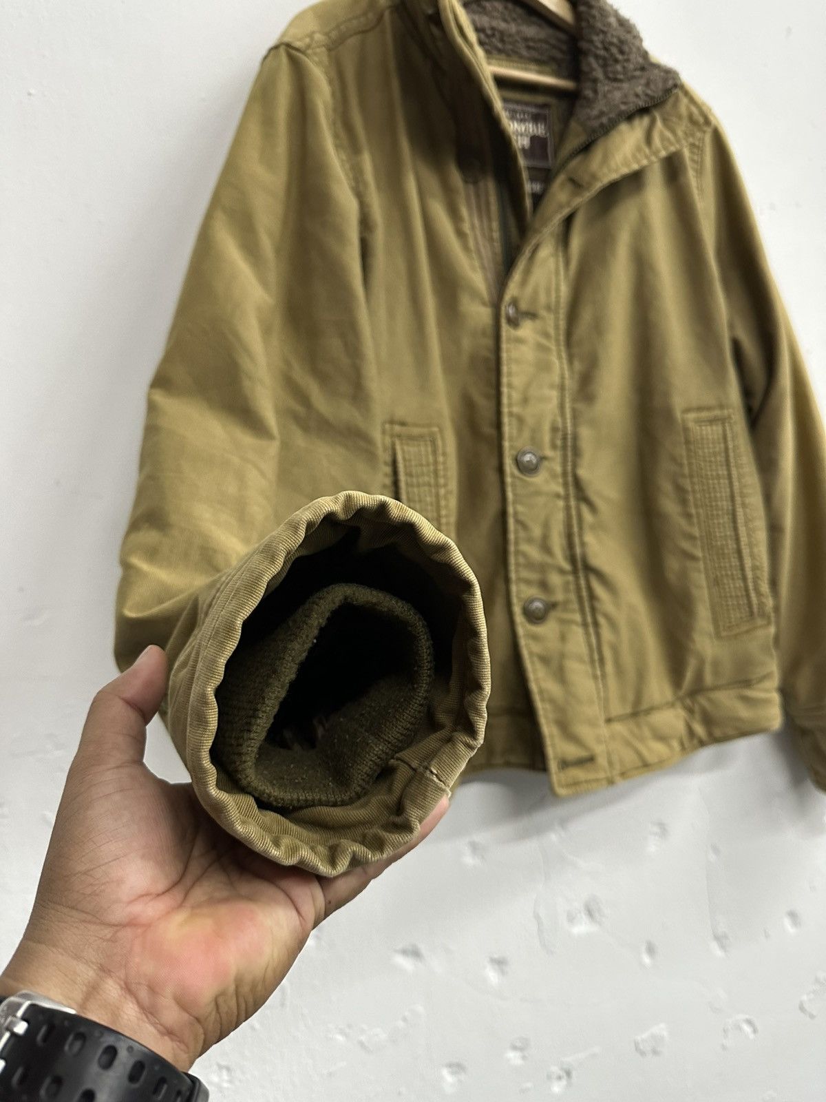 Abercrombie & Fitch Y2K Adirondack Abercrombie & Fitch Distress Jacket Size US M / EU 48-50 / 2 - 8 Thumbnail