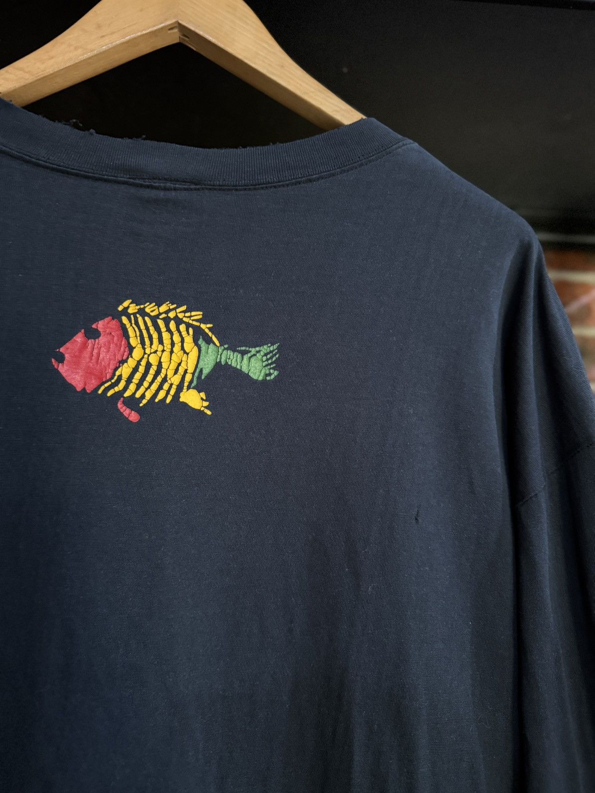 Girl Skateboards Thrashed Vintage 90s Bronze Age Rasta Skateboard Faded Tee Size US XL / EU 56 / 4 - 15 Thumbnail