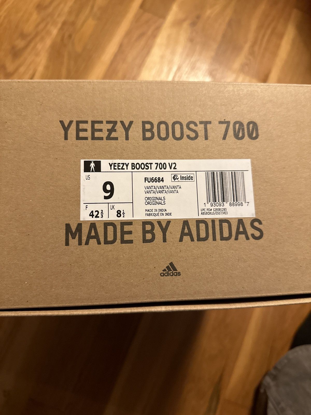 Adidas × Yeezy Yeezy boost 700 vanta Size US 9 / EU 42 - 6 Thumbnail