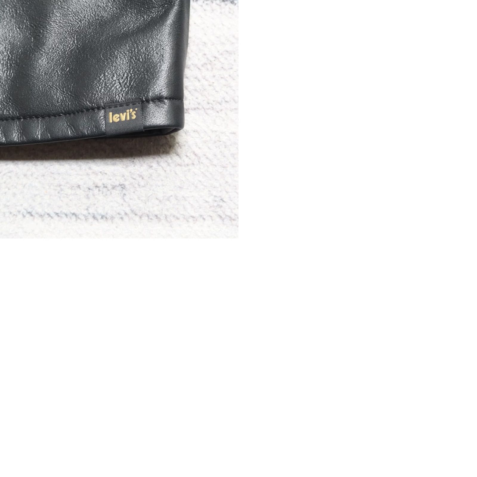 Levi's Levi's Leather Trench Coat Jacket Mens Size S Black Sample Size US S / EU 44-46 / 1 - 10 Thumbnail